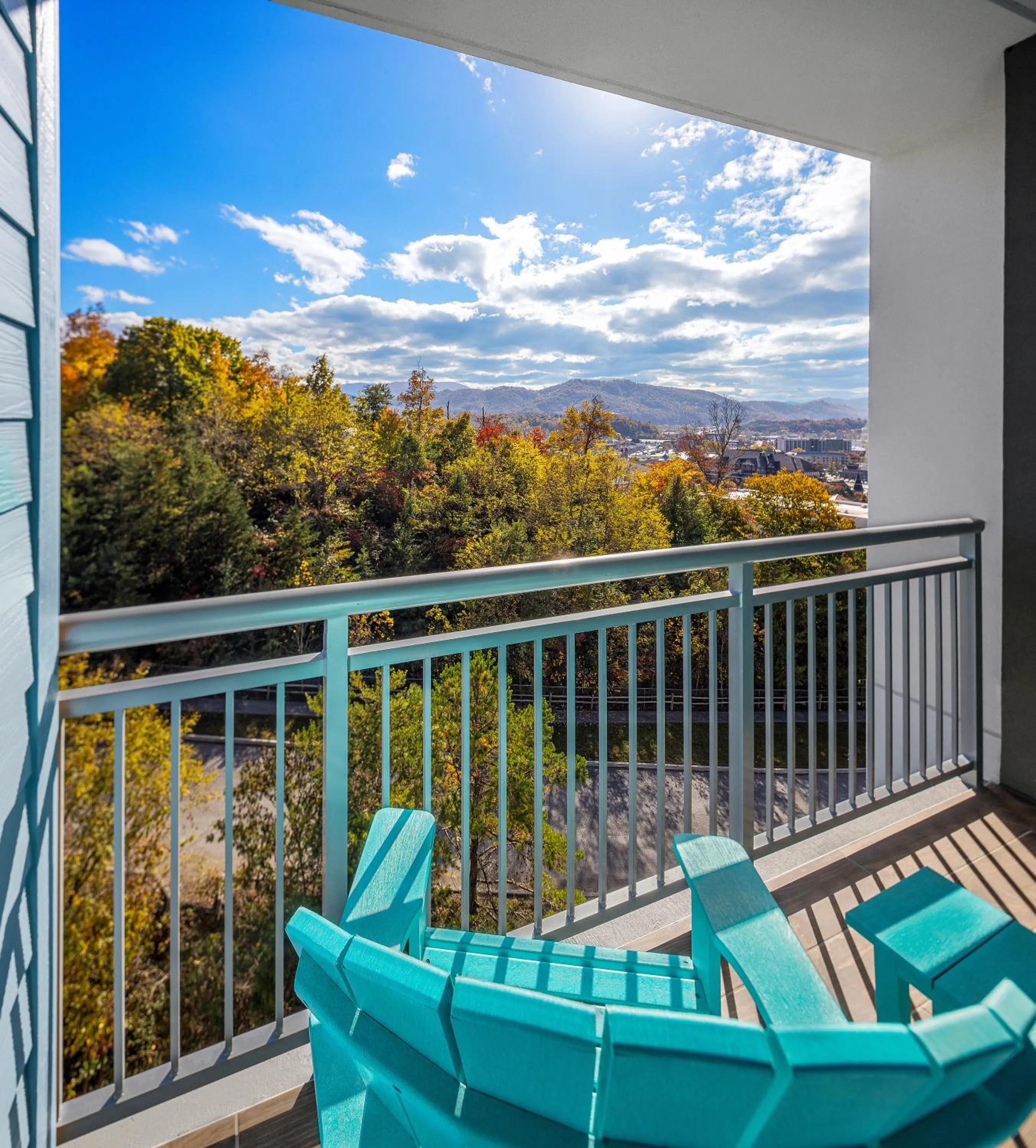 Balcony/Terrace in Compass by Margaritaville Hotel Pigeon Forge