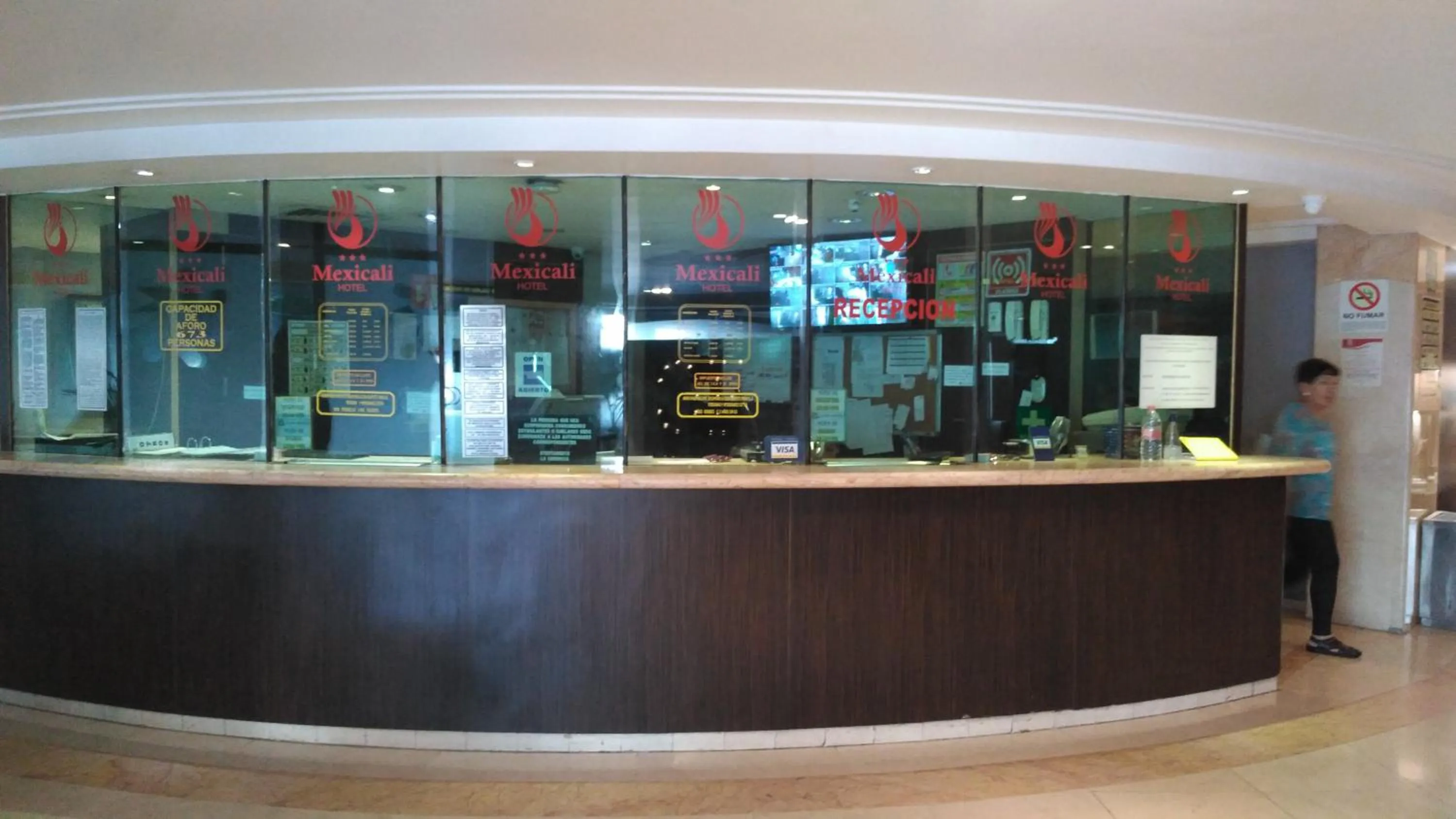 Lobby or reception in Hotel Mexicali