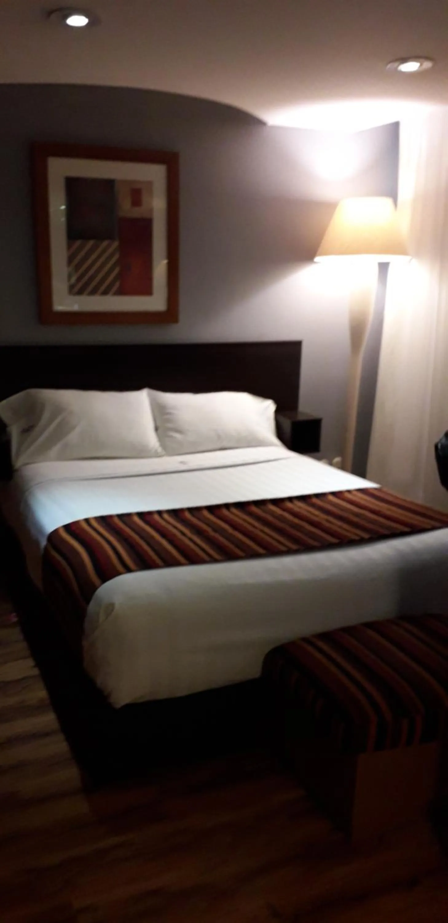 Bed in Hotel Mexicali