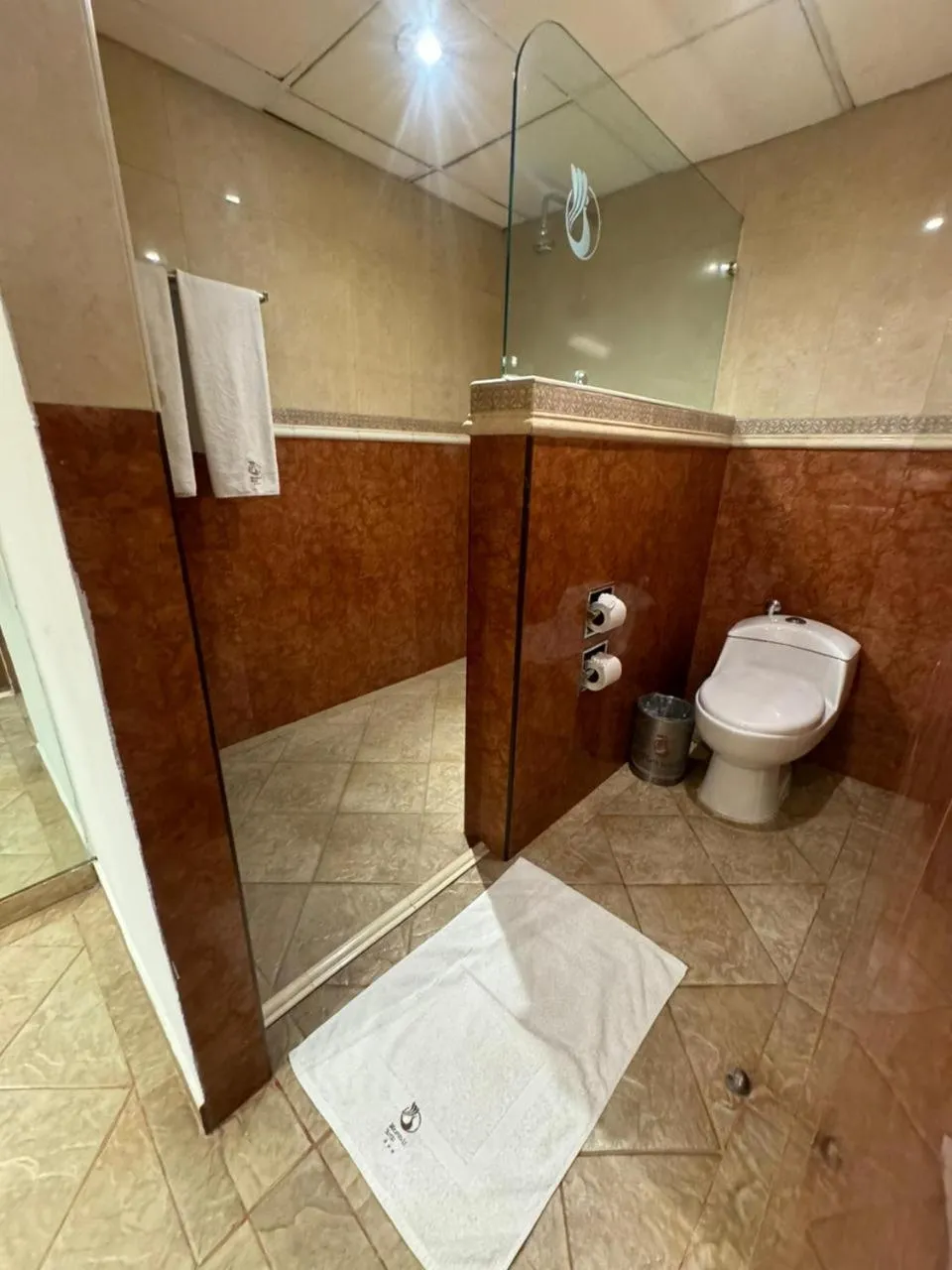 Shower in Hotel Mexicali