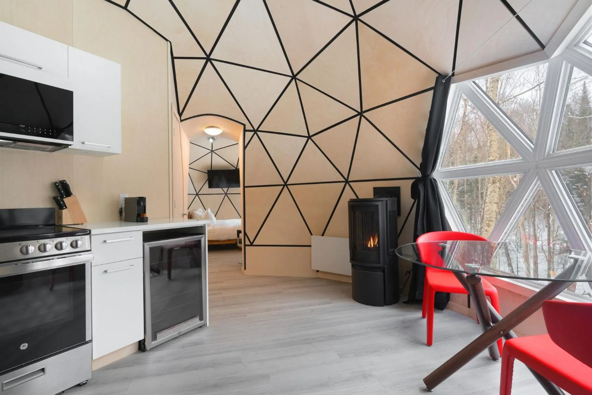 Living room in Bel Air Tremblant Hotel & Residences