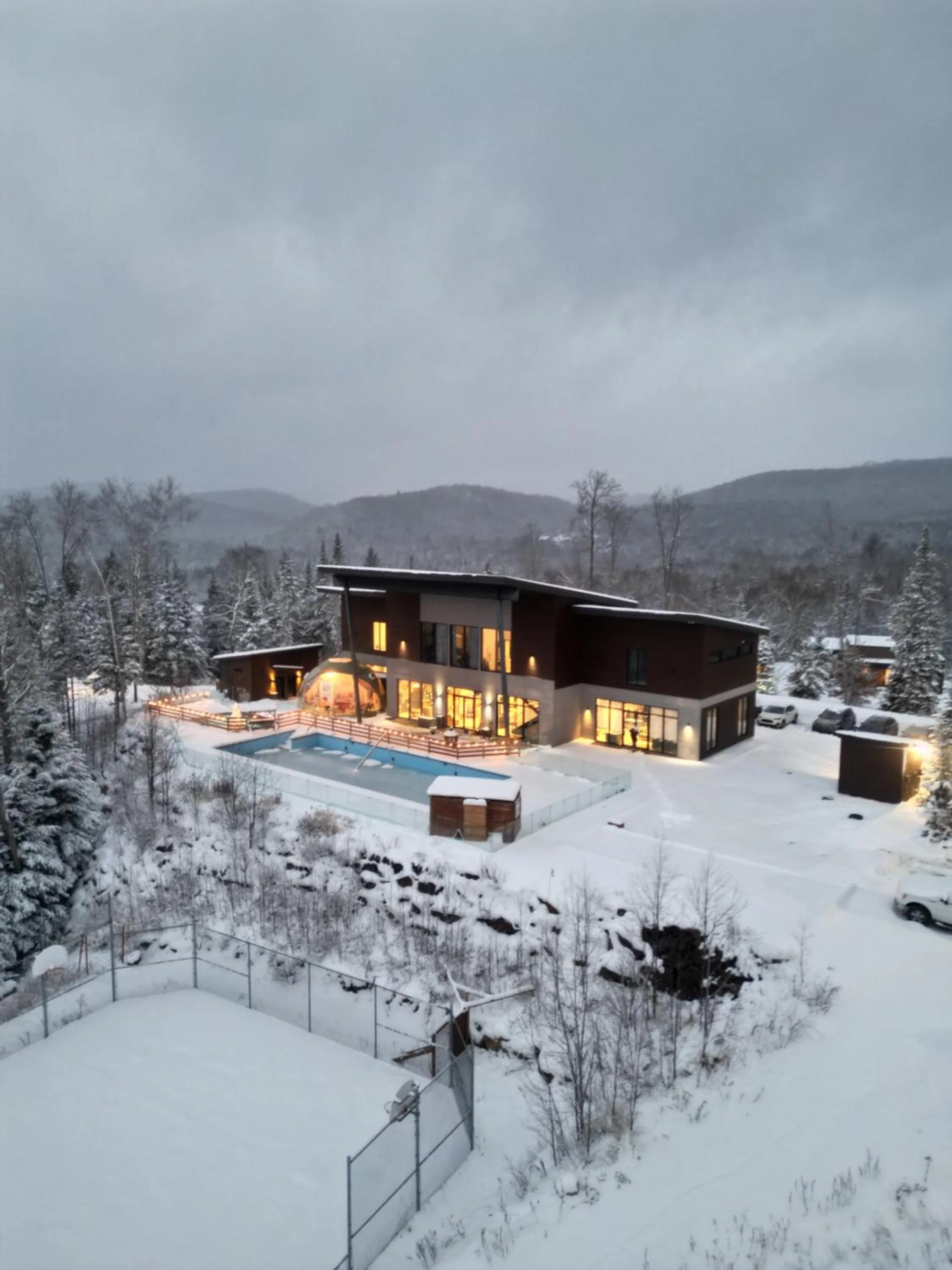 Natural landscape in Bel Air Tremblant Hotel & Residences