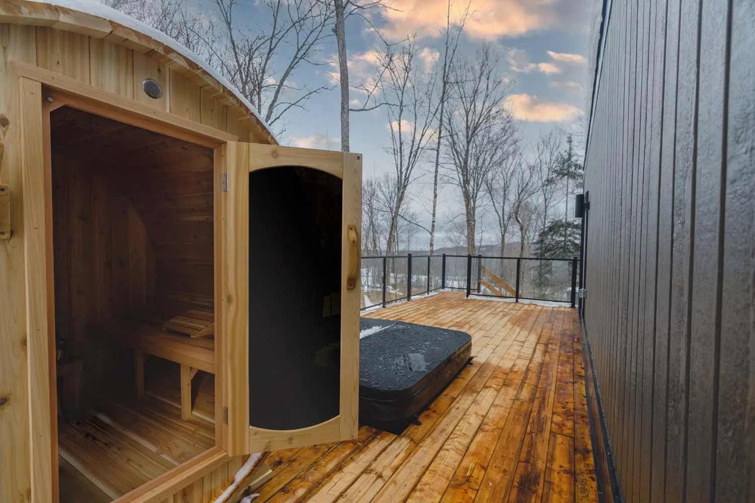 Hot Tub in Bel Air Tremblant Hotel & Residences