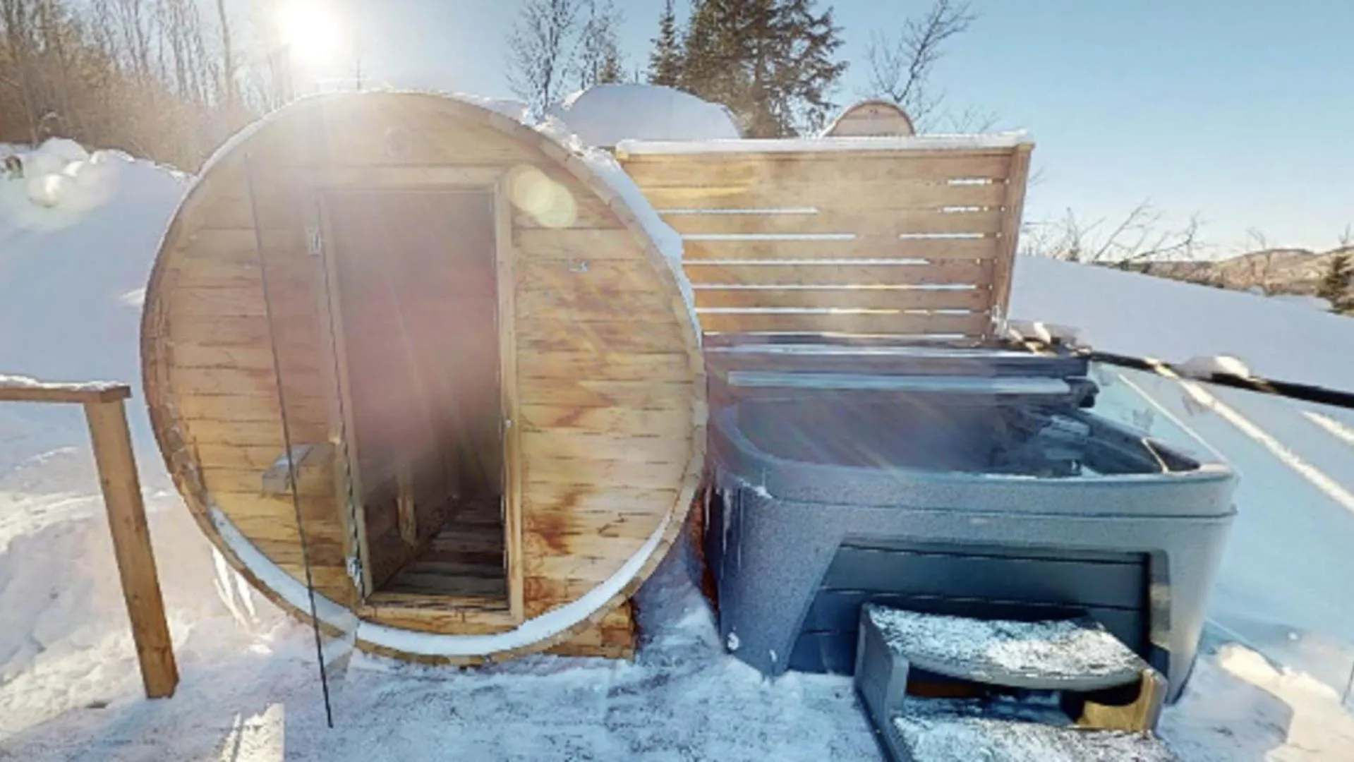 Hot Tub in Bel Air Tremblant Hotel & Residences