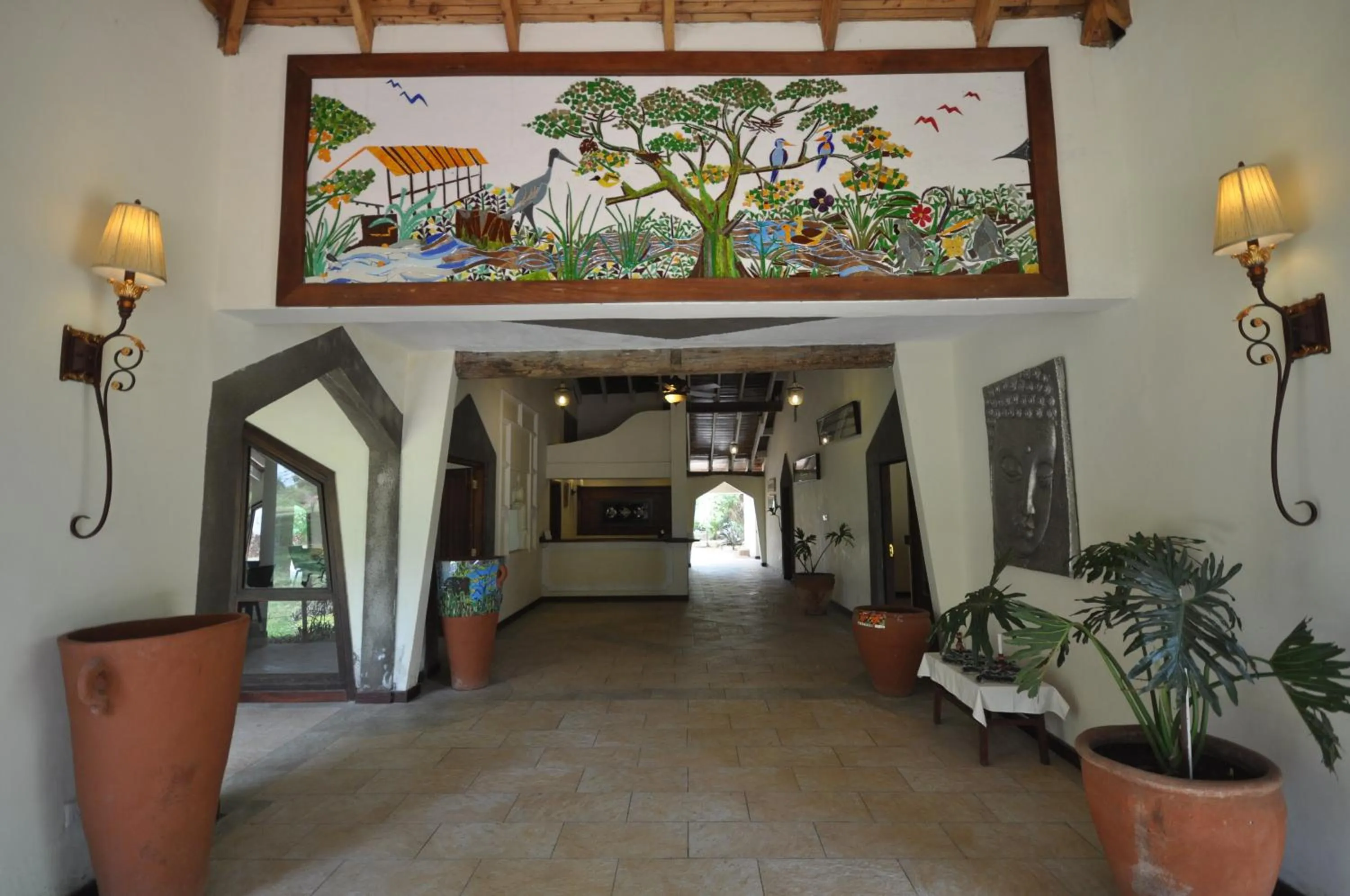 Lobby or reception in Hunters Lodge