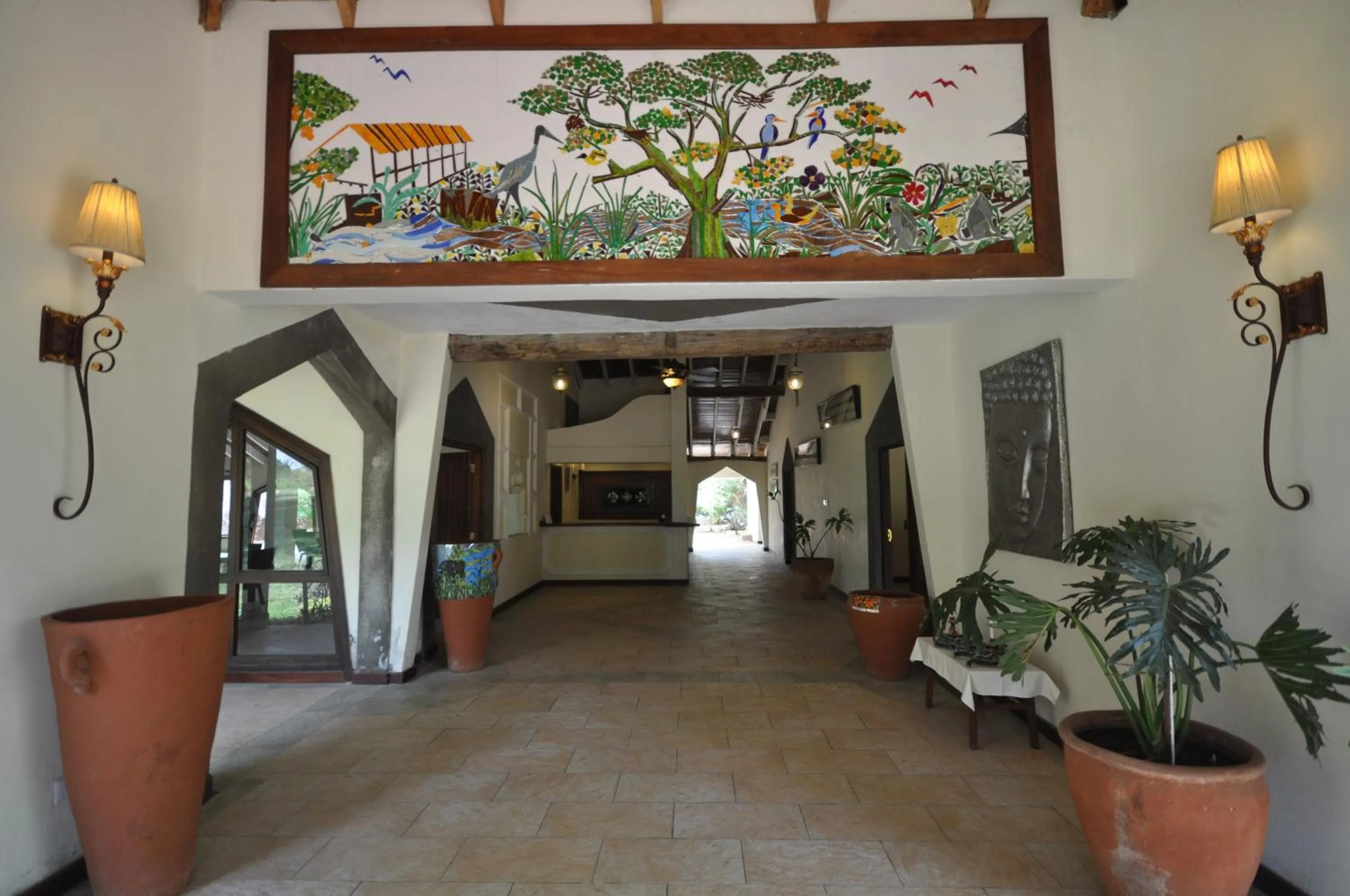 Decorative detail in Hunters Lodge