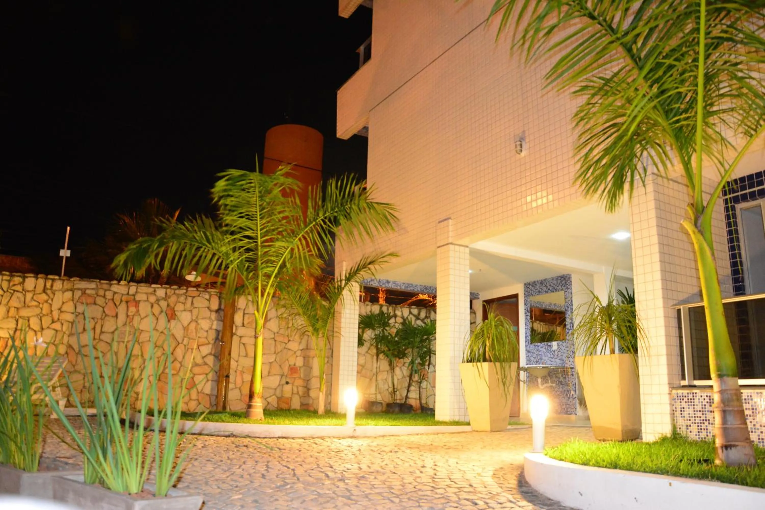 Facade/entrance in Happy Hotel Ponta Negra