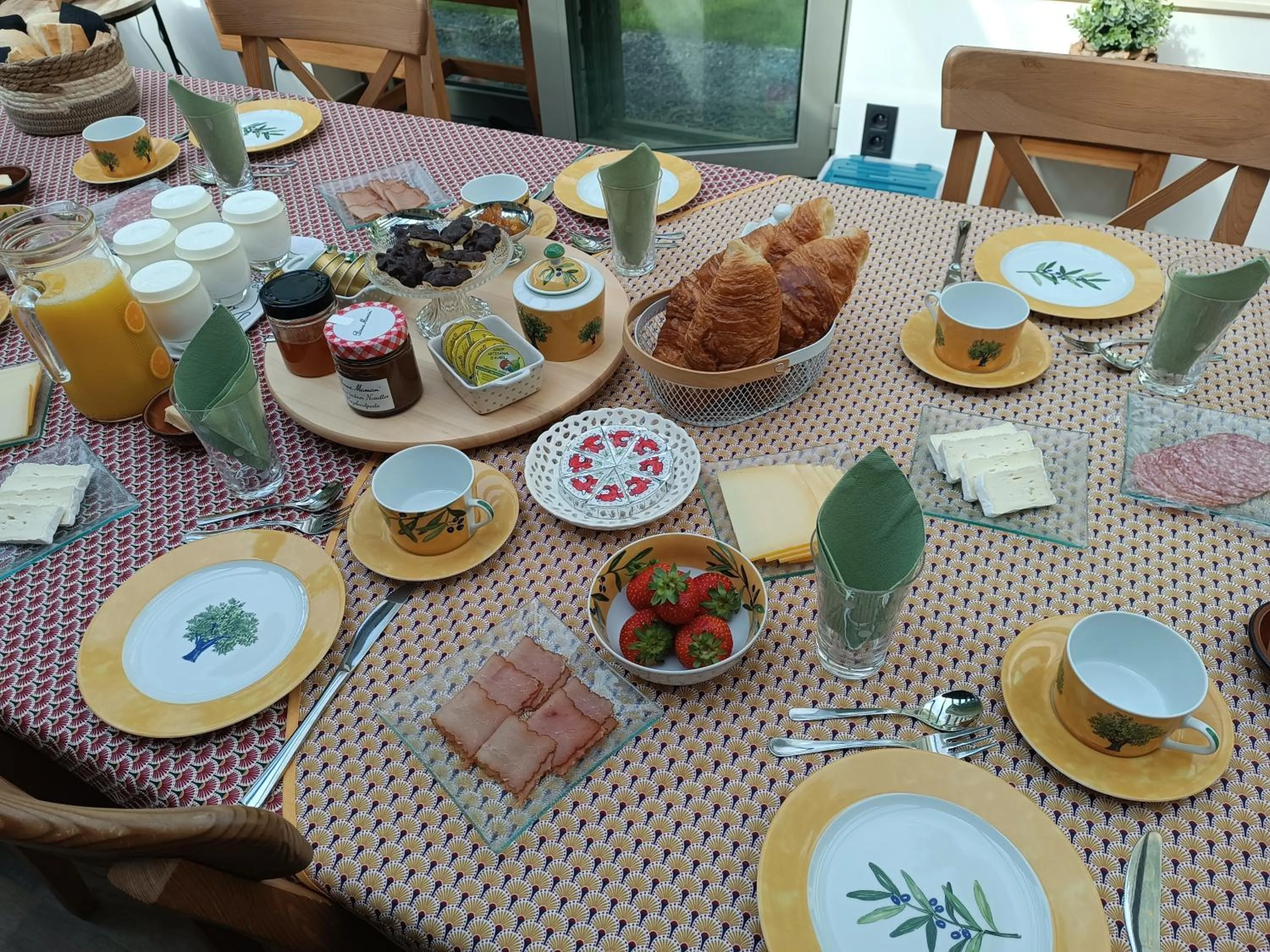 Breakfast in B&B Ferme du Petit Breuil