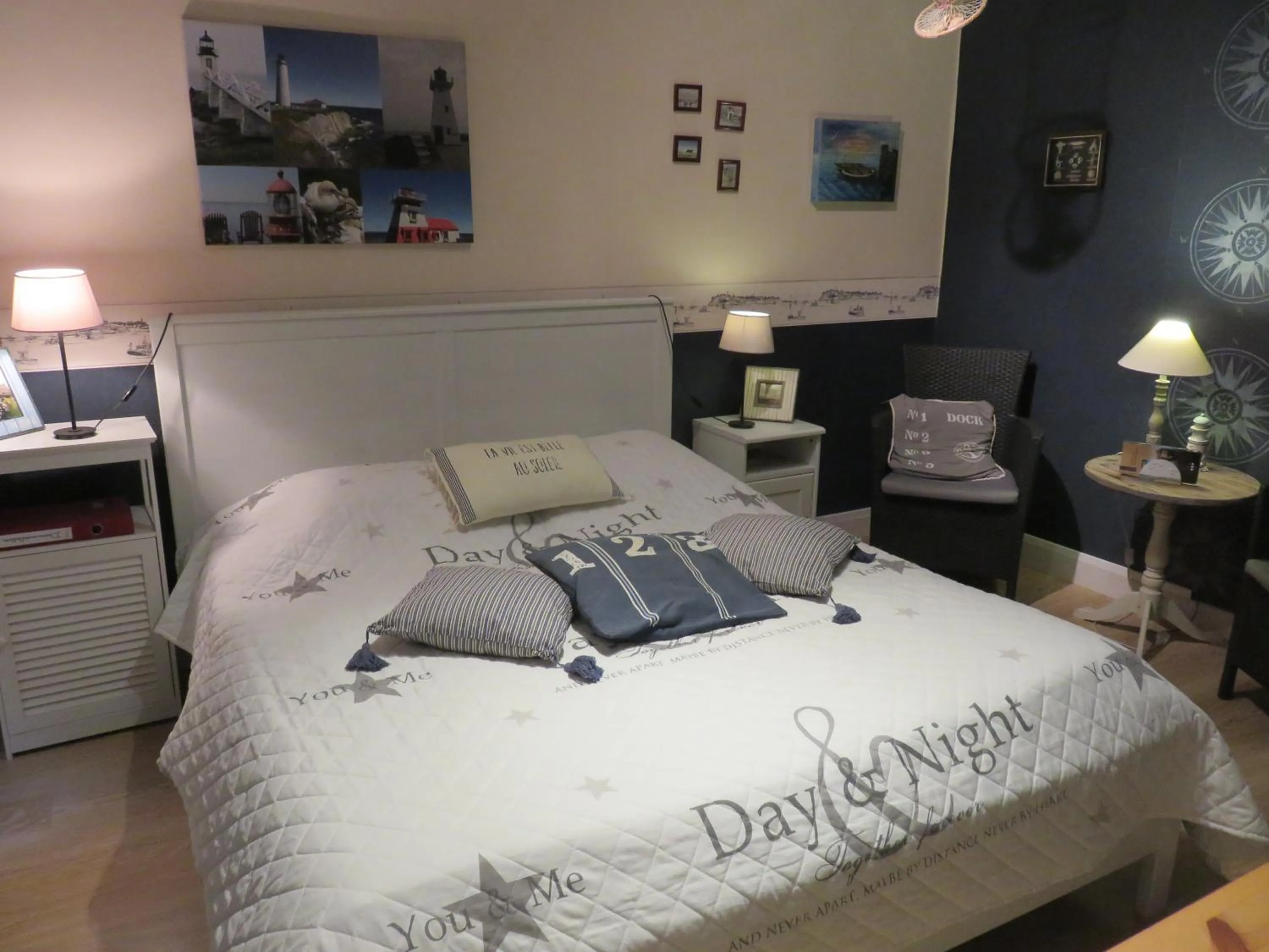 Bedroom, Bed in B&B Ferme du Petit Breuil