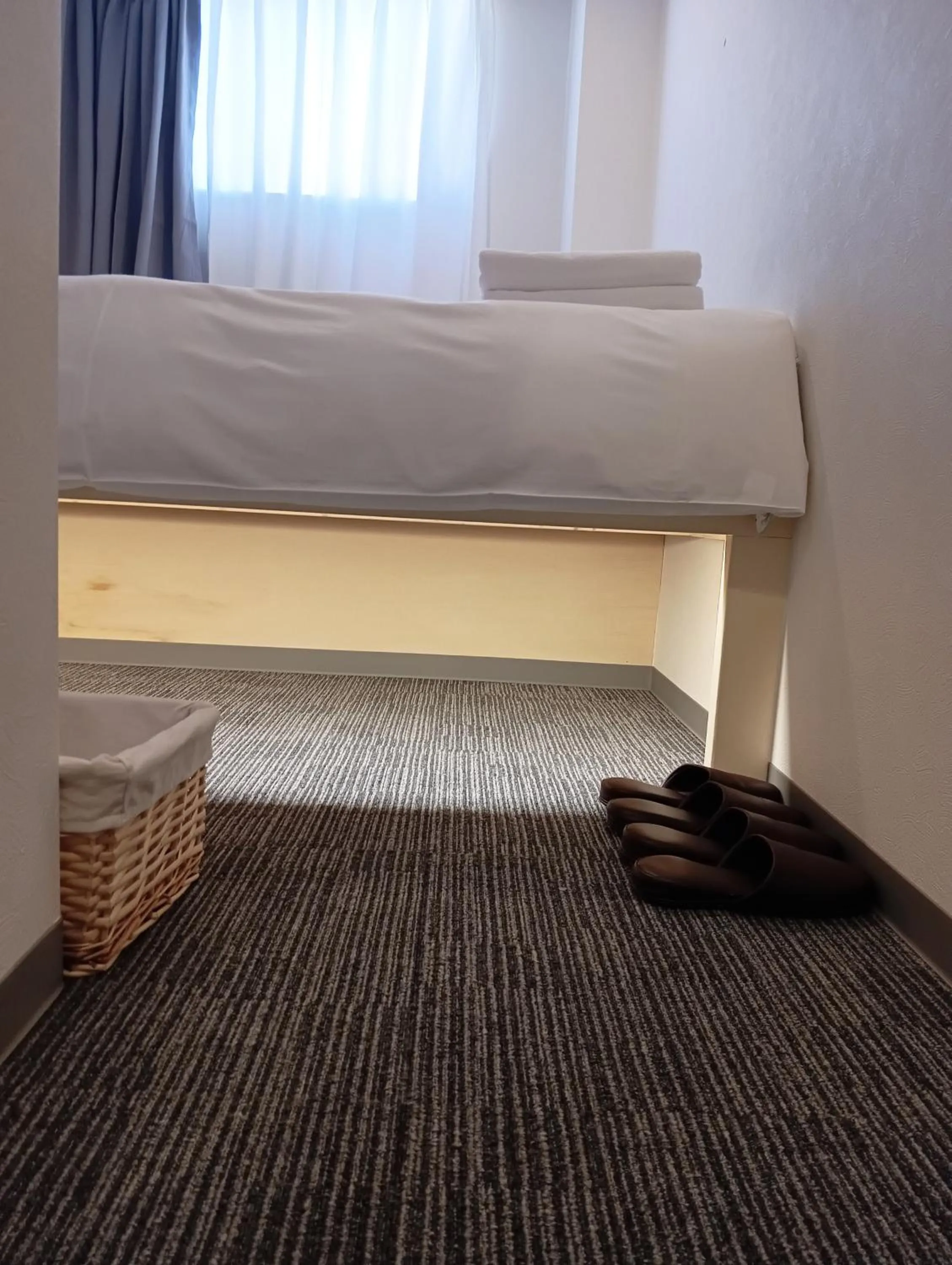 Bed in Softlight Inn Asakusa Tokyo