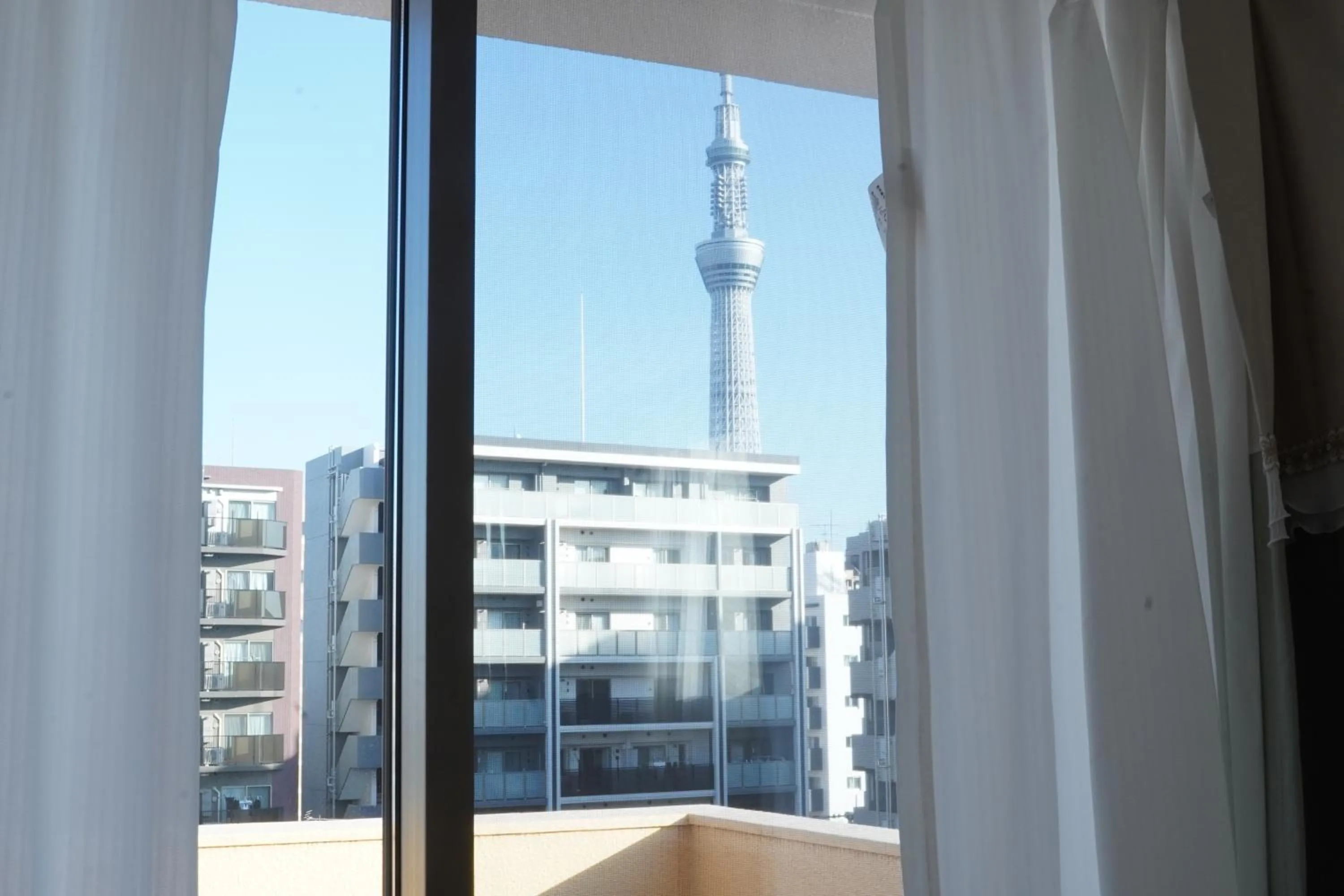 Landmark view in Softlight Inn Asakusa Tokyo