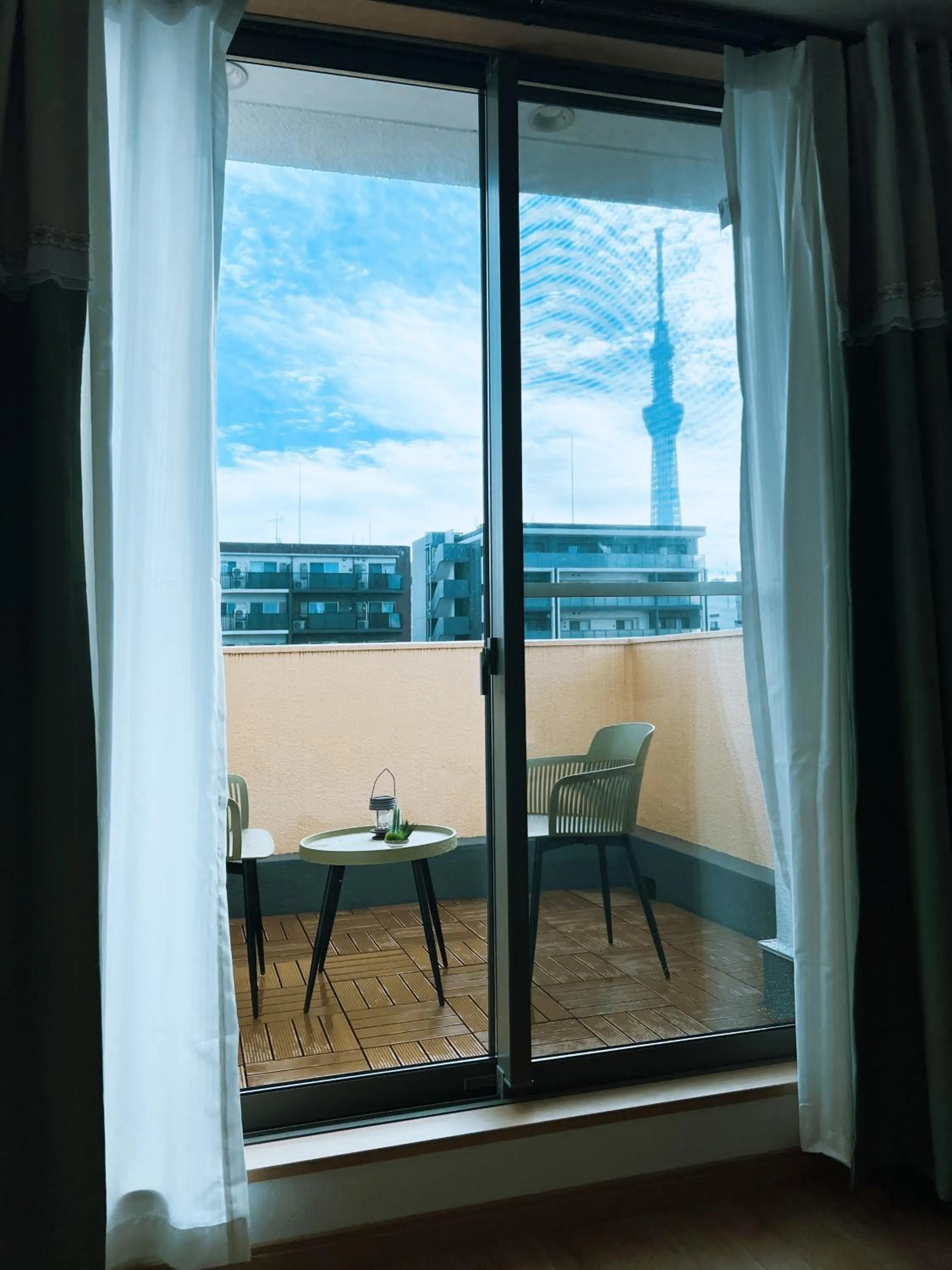 Balcony/Terrace in Softlight Inn Asakusa Tokyo