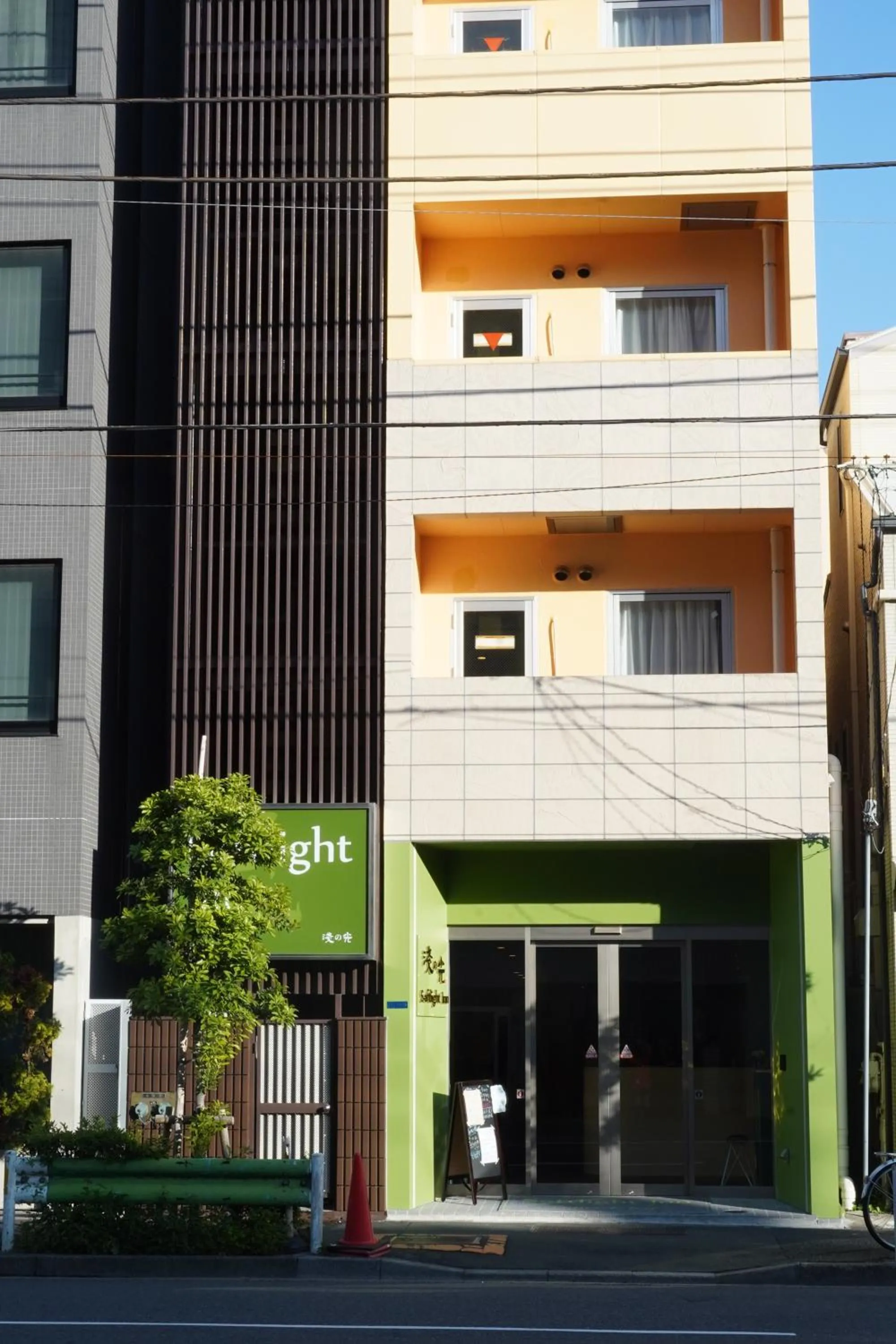 Property building in Softlight Inn Asakusa Tokyo