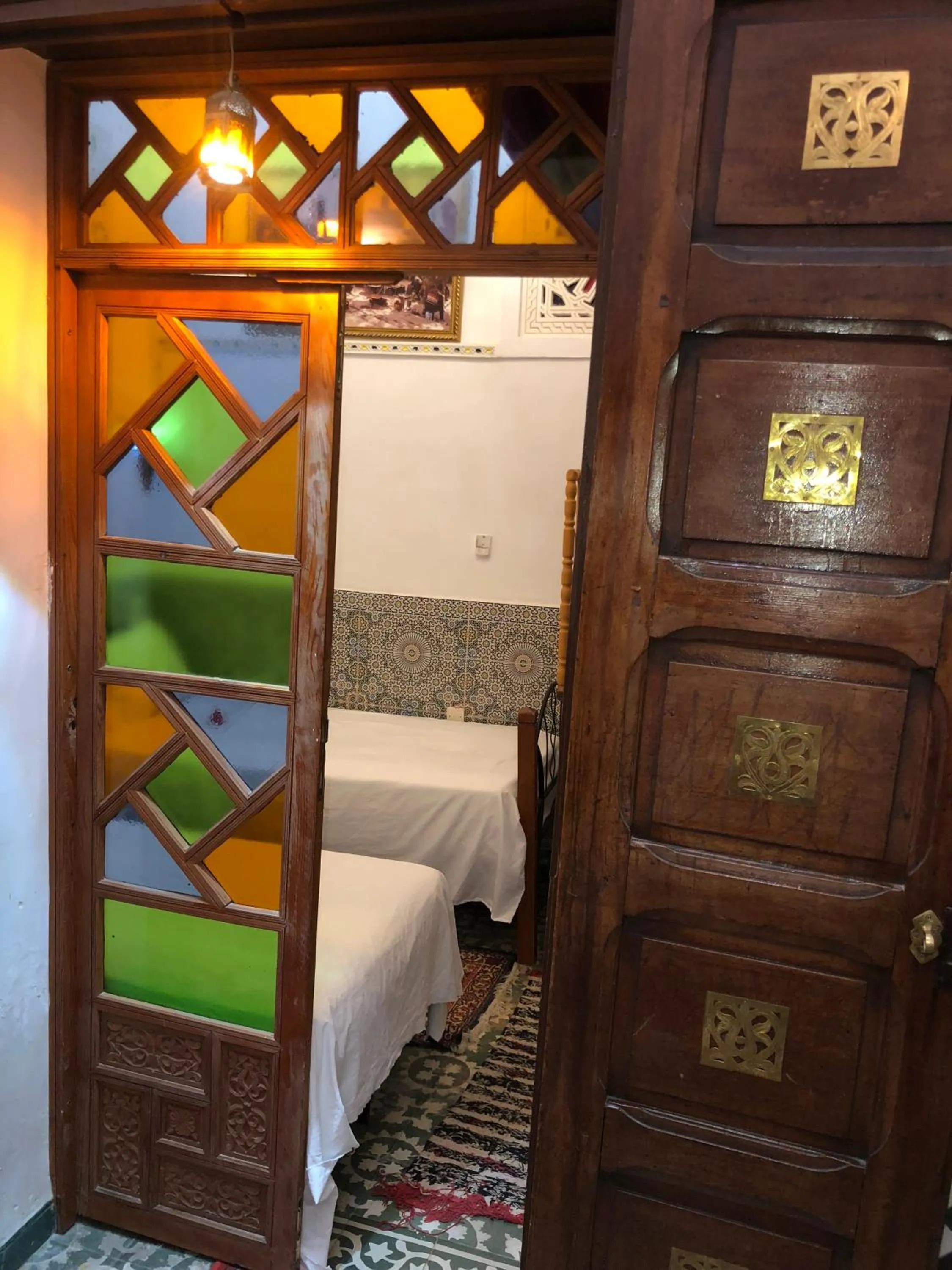 Bed in Dar Lalla Wafae