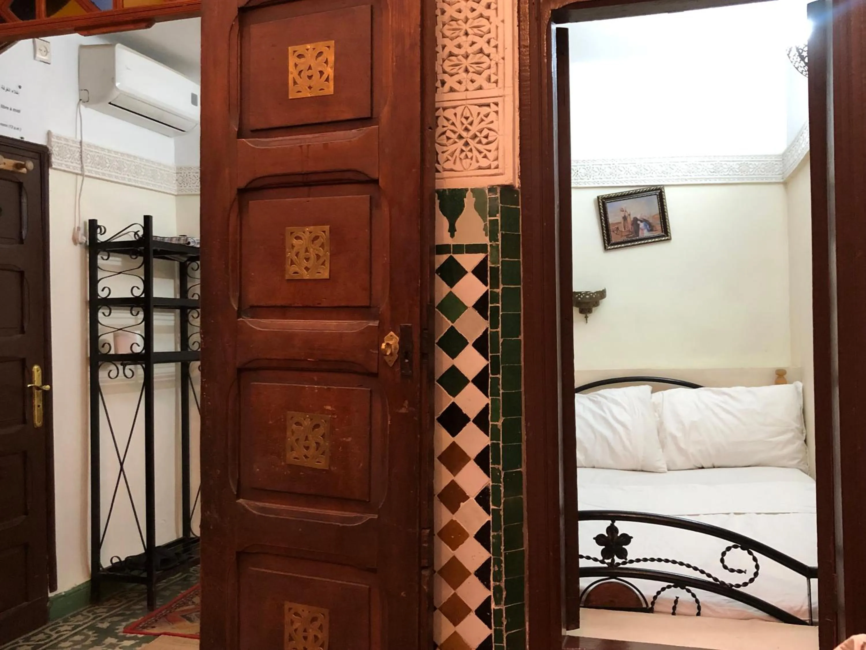 Bed in Dar Lalla Wafae