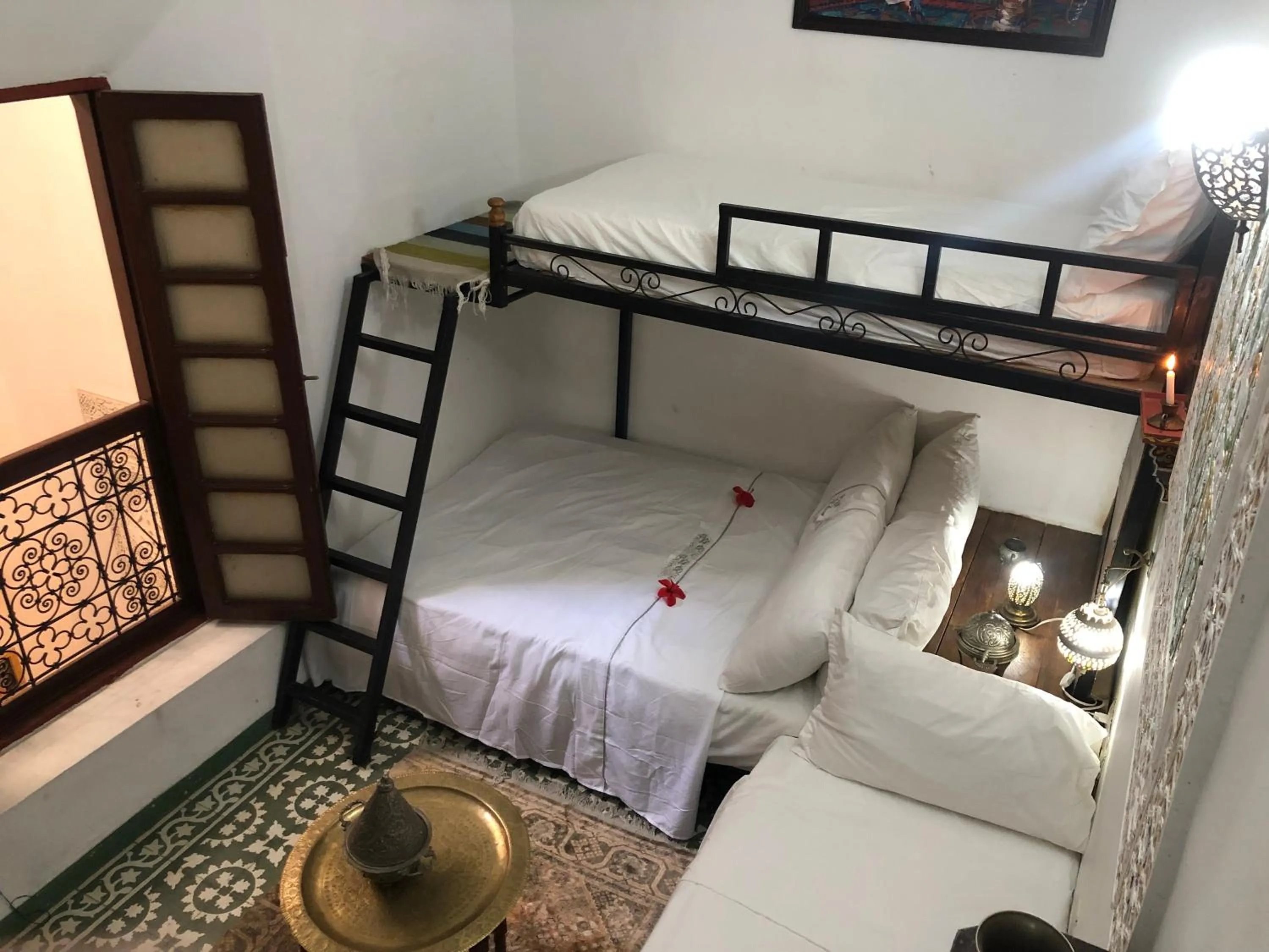 Photo of the whole room, Bed in Dar Lalla Wafae