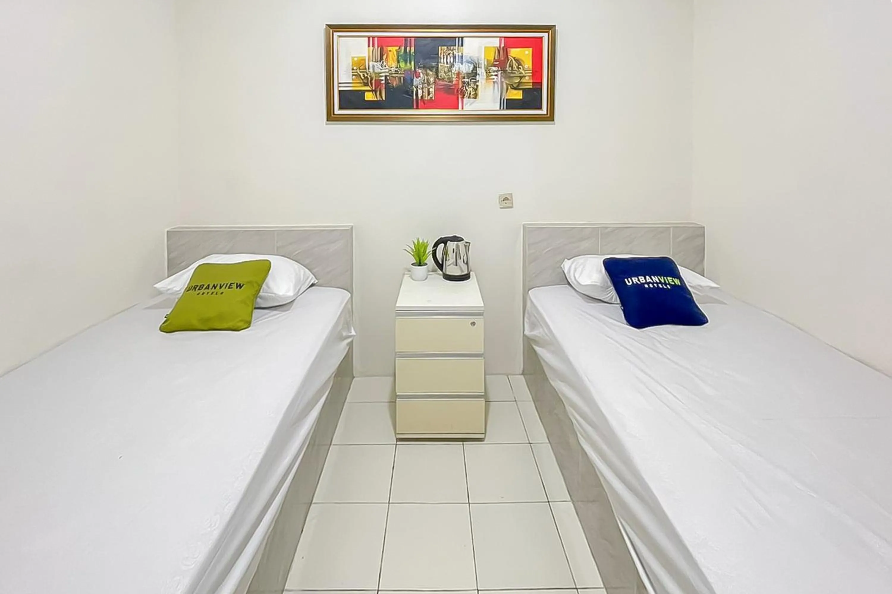 Bedroom, Bed in Urbanview Grey CSB Mall Cirebon