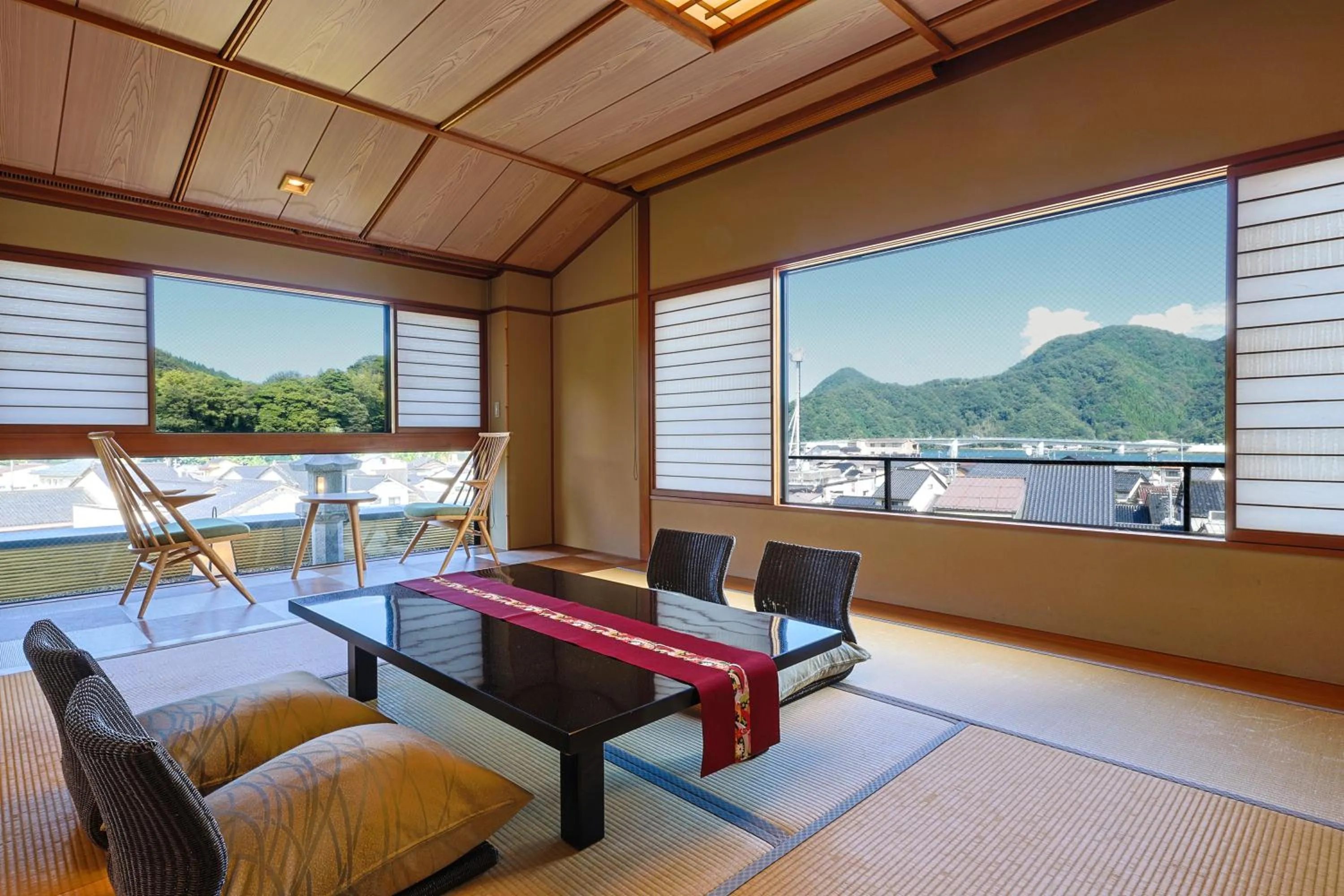 Photo of the whole room in Kinosakinoyado Ryokufukaku