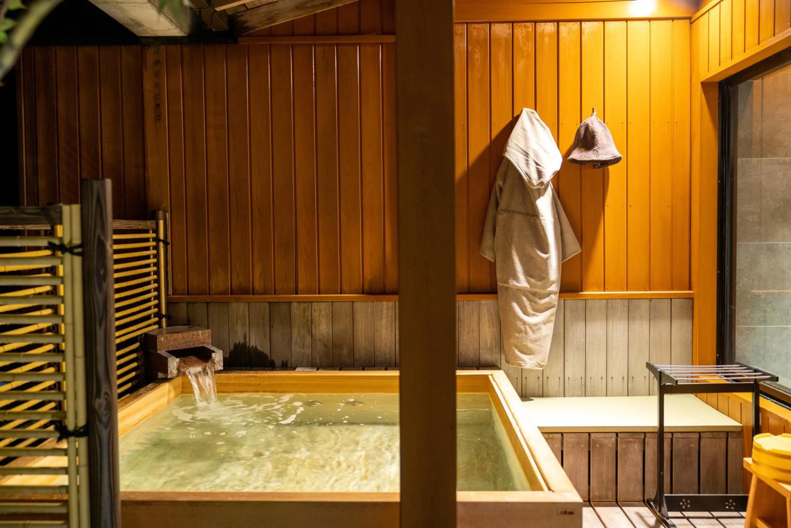 Open Air Bath in Kinosakinoyado Ryokufukaku