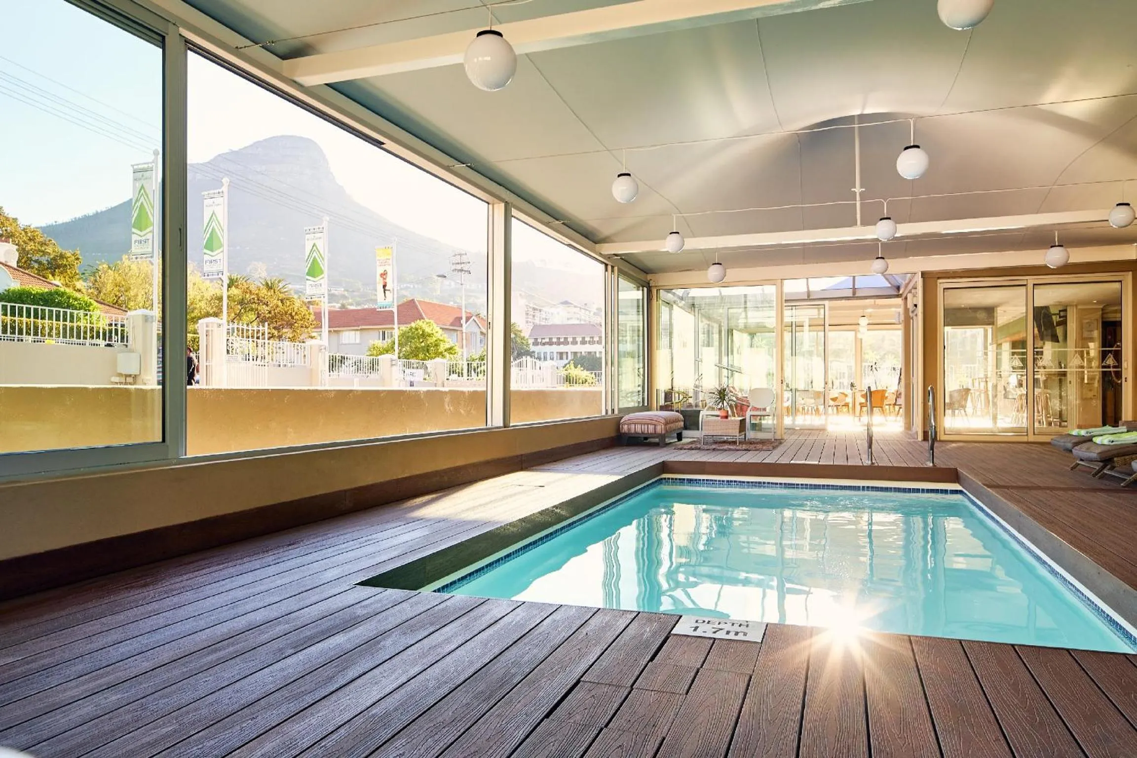 Swimming pool in First Group Mount Sierra