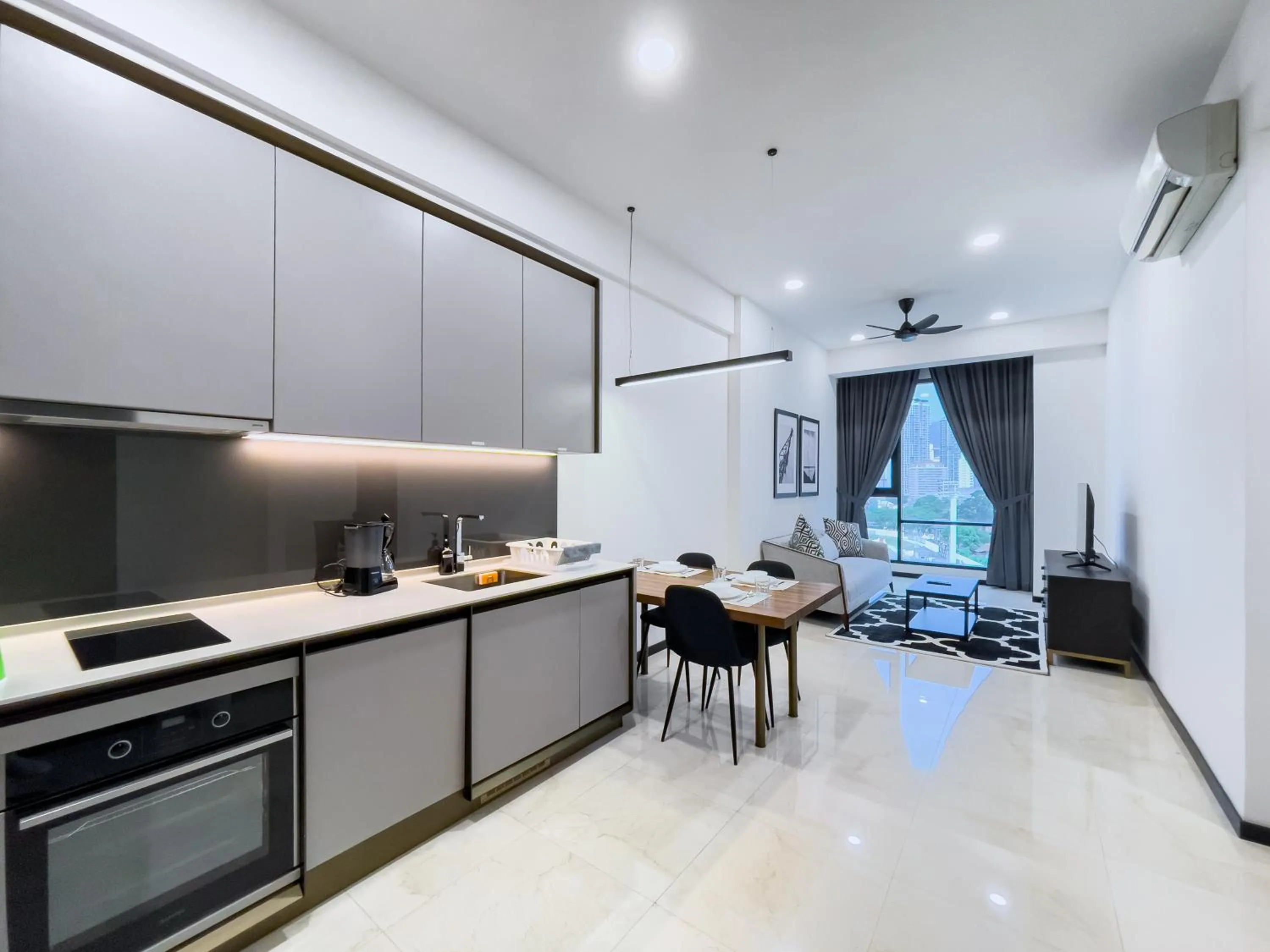 Kitchen or kitchenette in Opus Residences by Wakely Kuala Lumpur