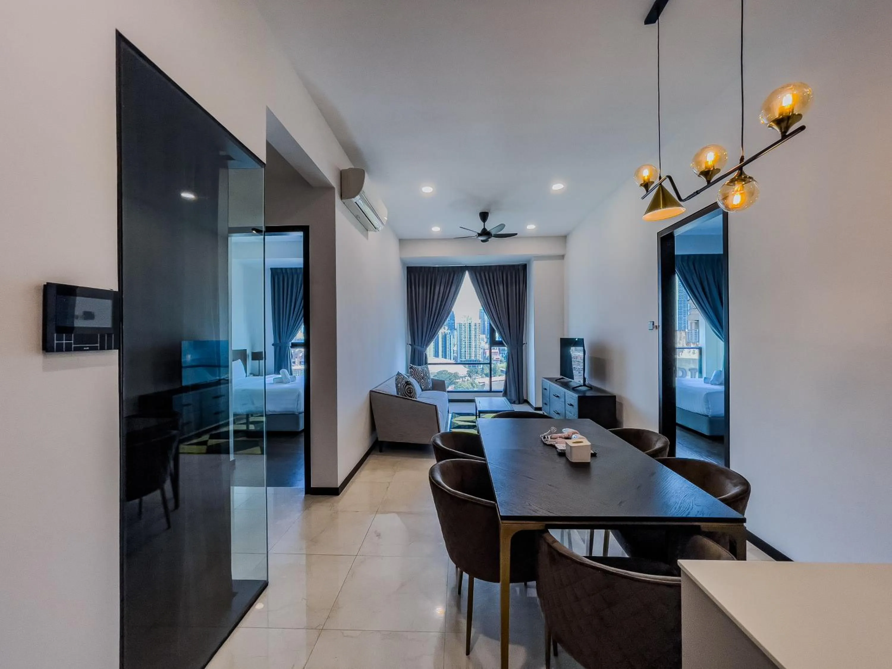 Dining area in Opus Residences by Wakely Kuala Lumpur