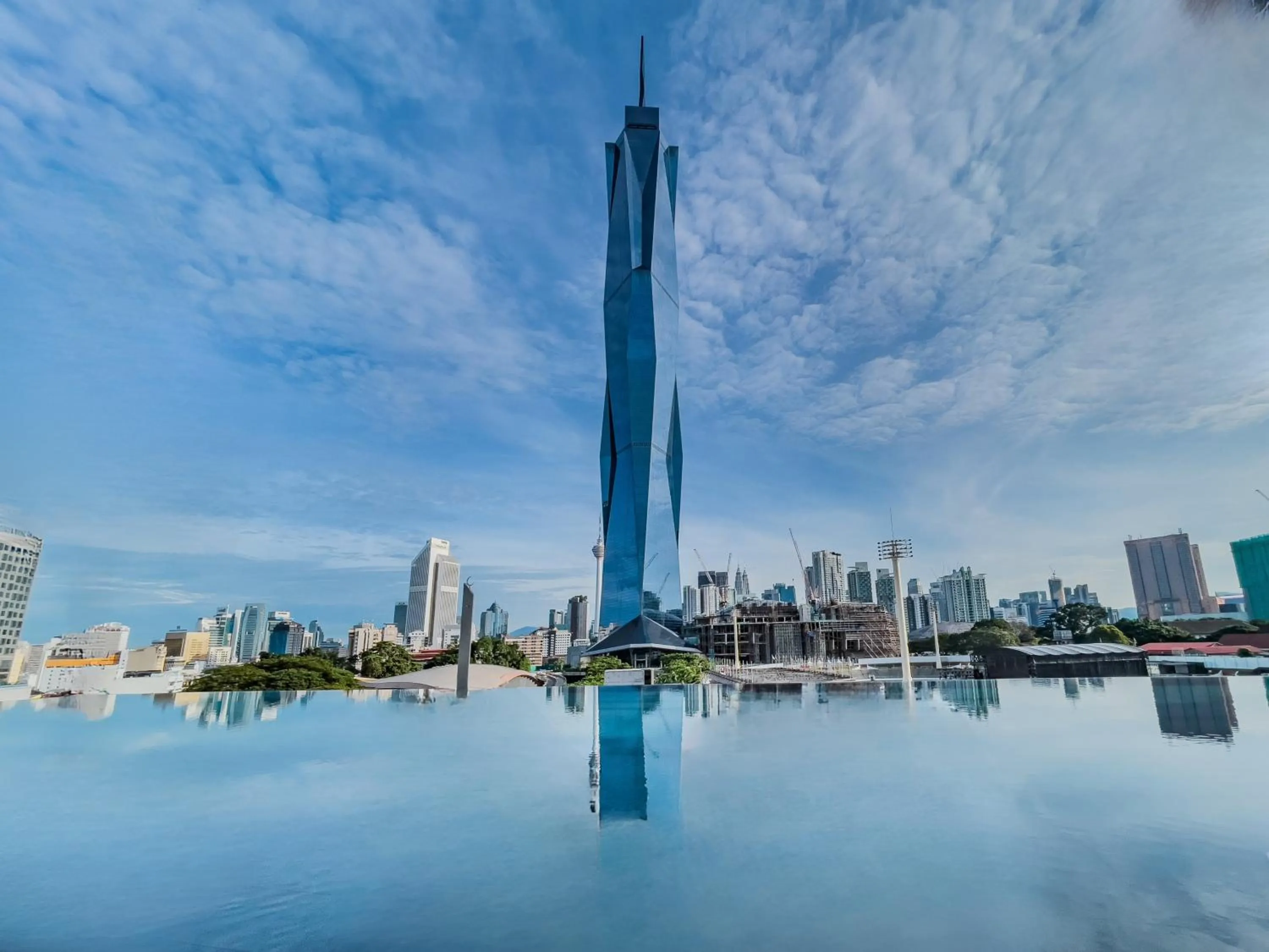 Swimming pool in Opus Residences by Wakely Kuala Lumpur