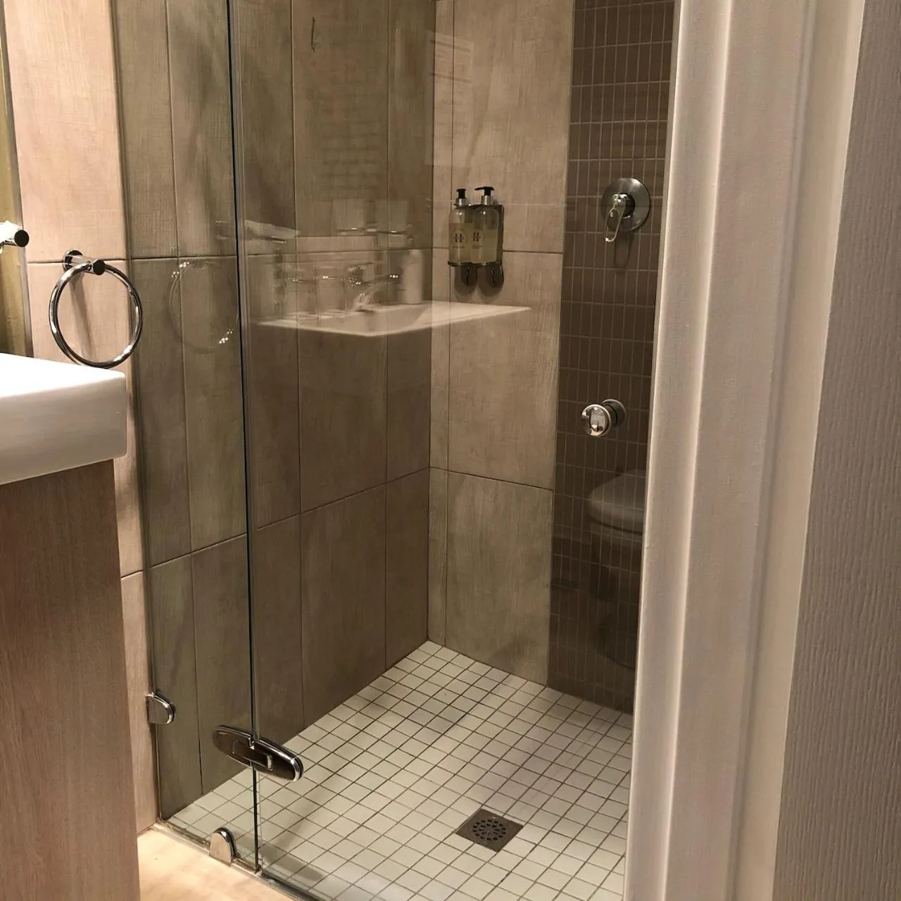 Shower in The Haystack On Homestead