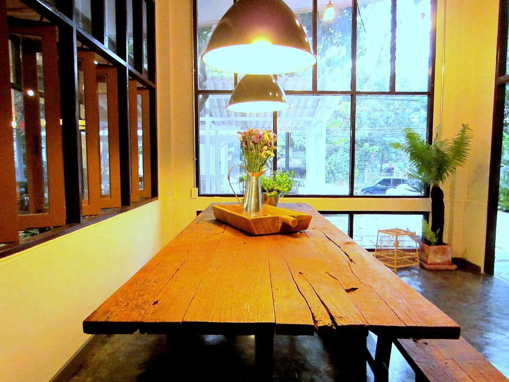 Lobby or reception in Chiang Mai D Hostel