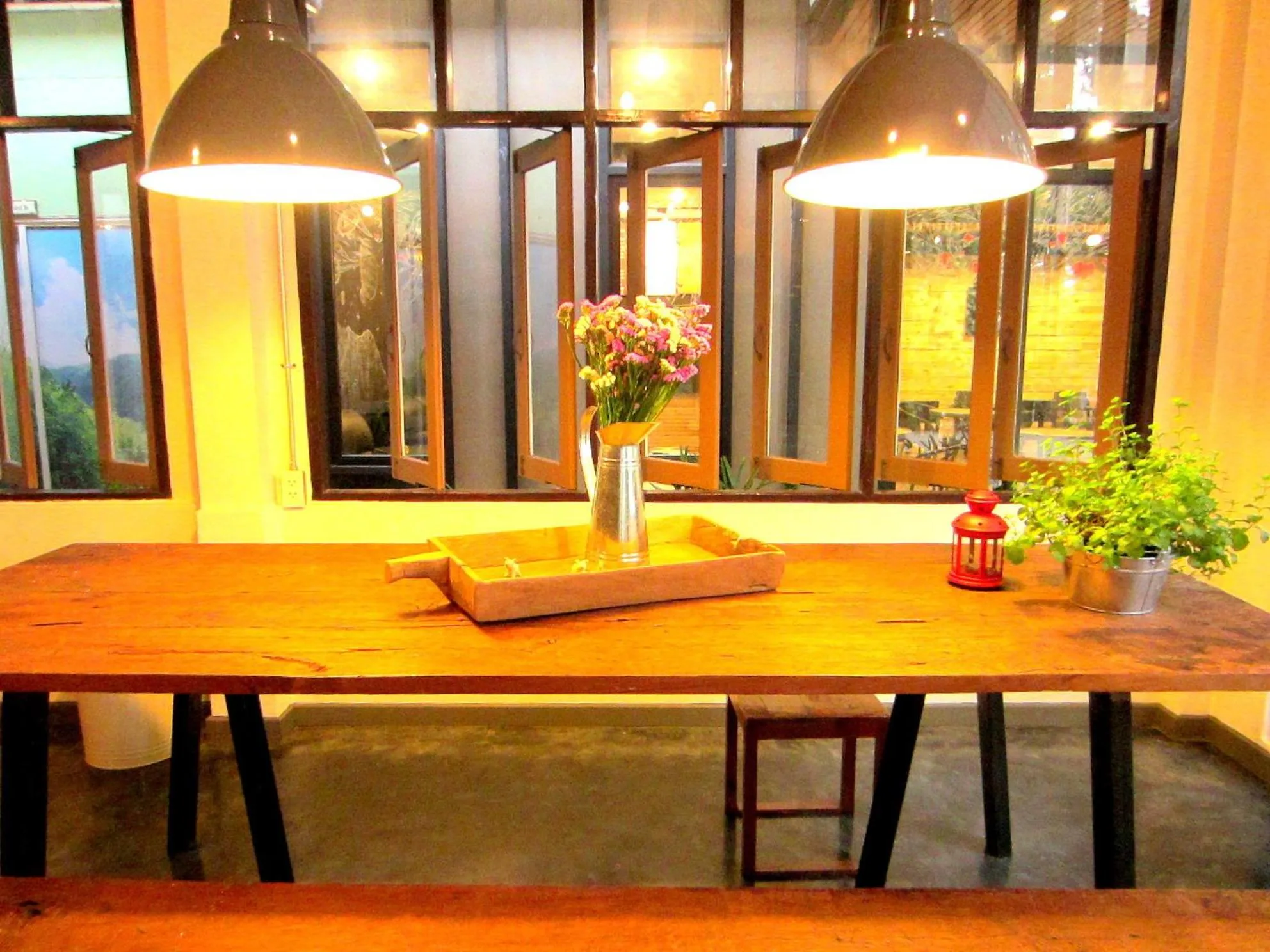 Lobby or reception in Chiang Mai D Hostel