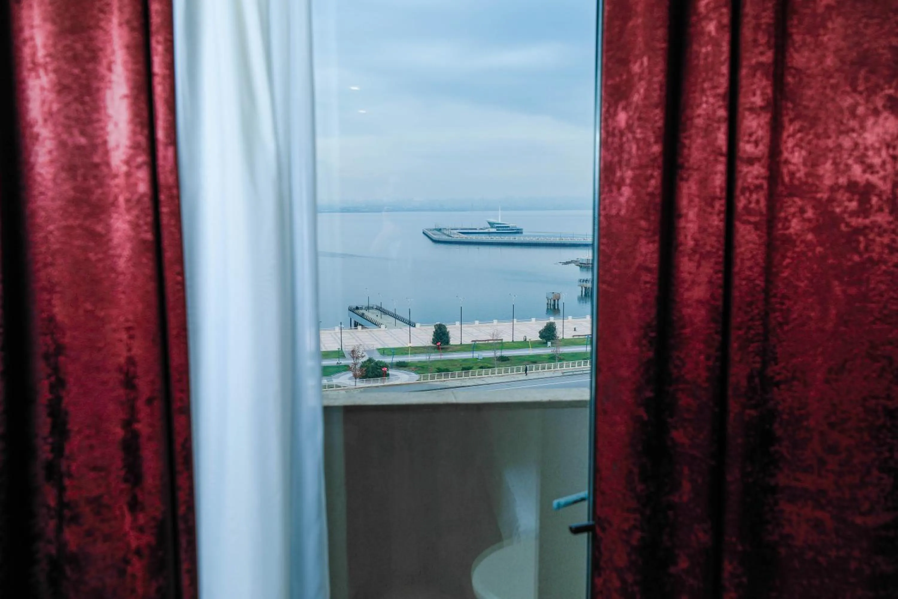 Natural landscape in Park Dedeman Baku