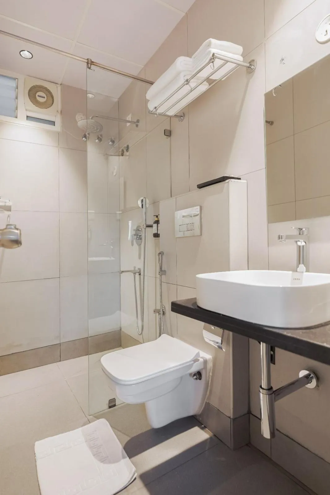Bathroom in Akoya Business Hotel Whitefield