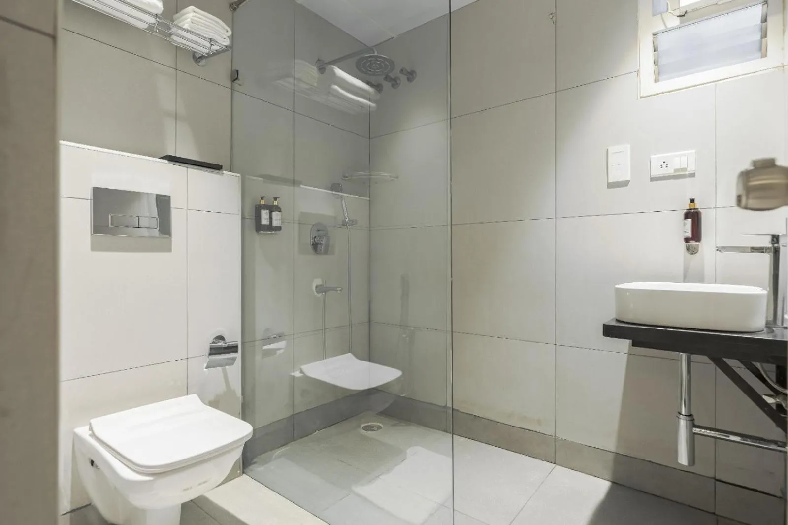 Bathroom in Akoya Business Hotel Whitefield