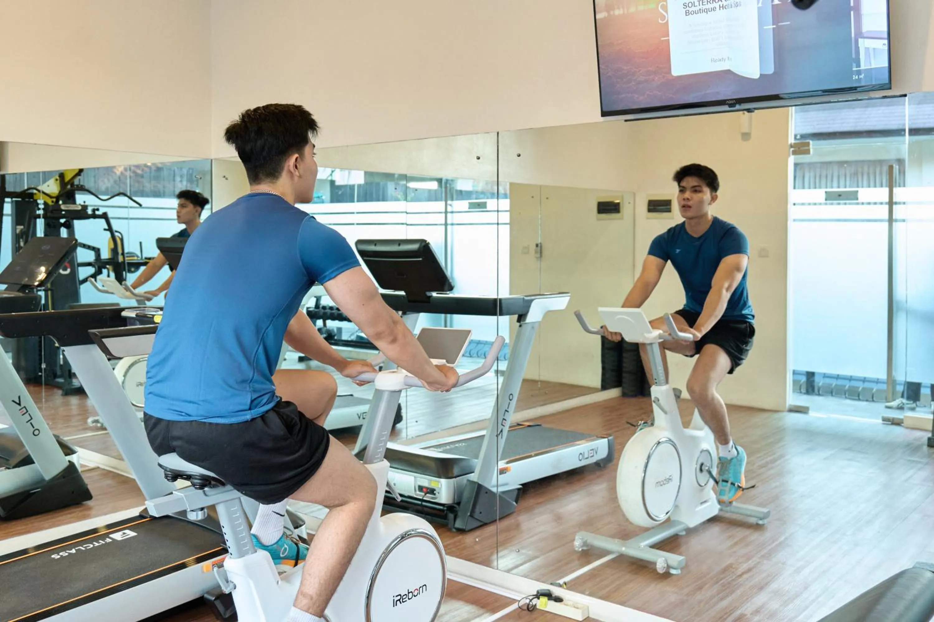 Fitness centre/facilities in SOLTERRA SEMINYAK Boutique Hotel & Spa Powered by Archipelago