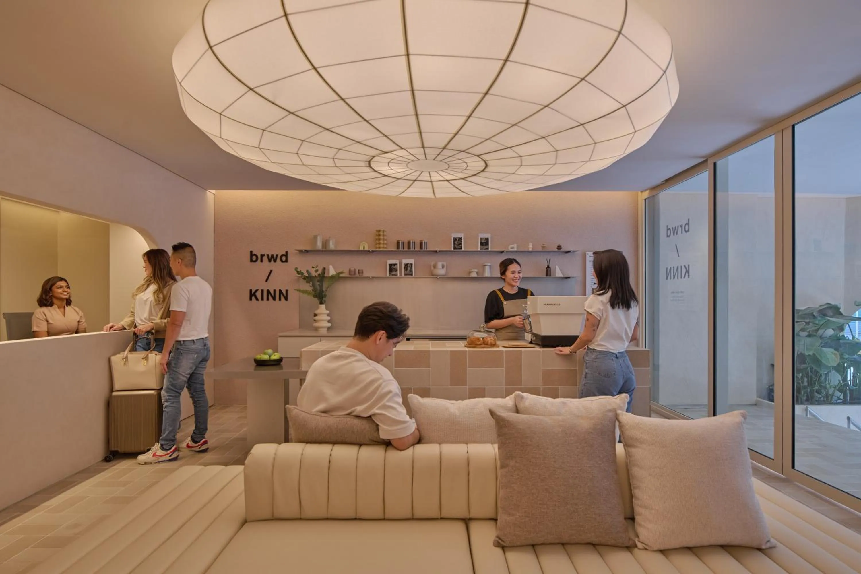 Lobby or reception in KINN Habitat