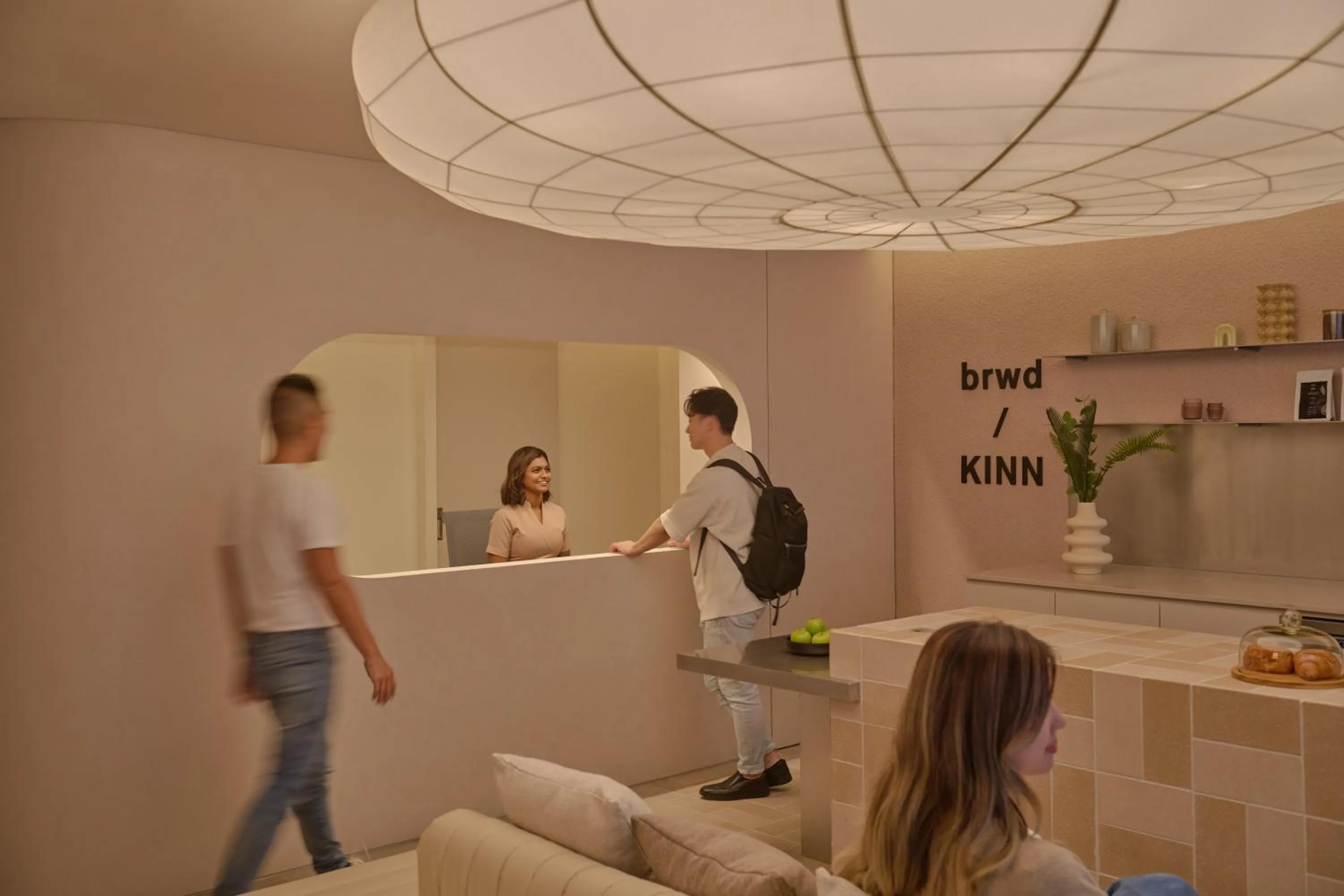 Lobby or reception in KINN Habitat