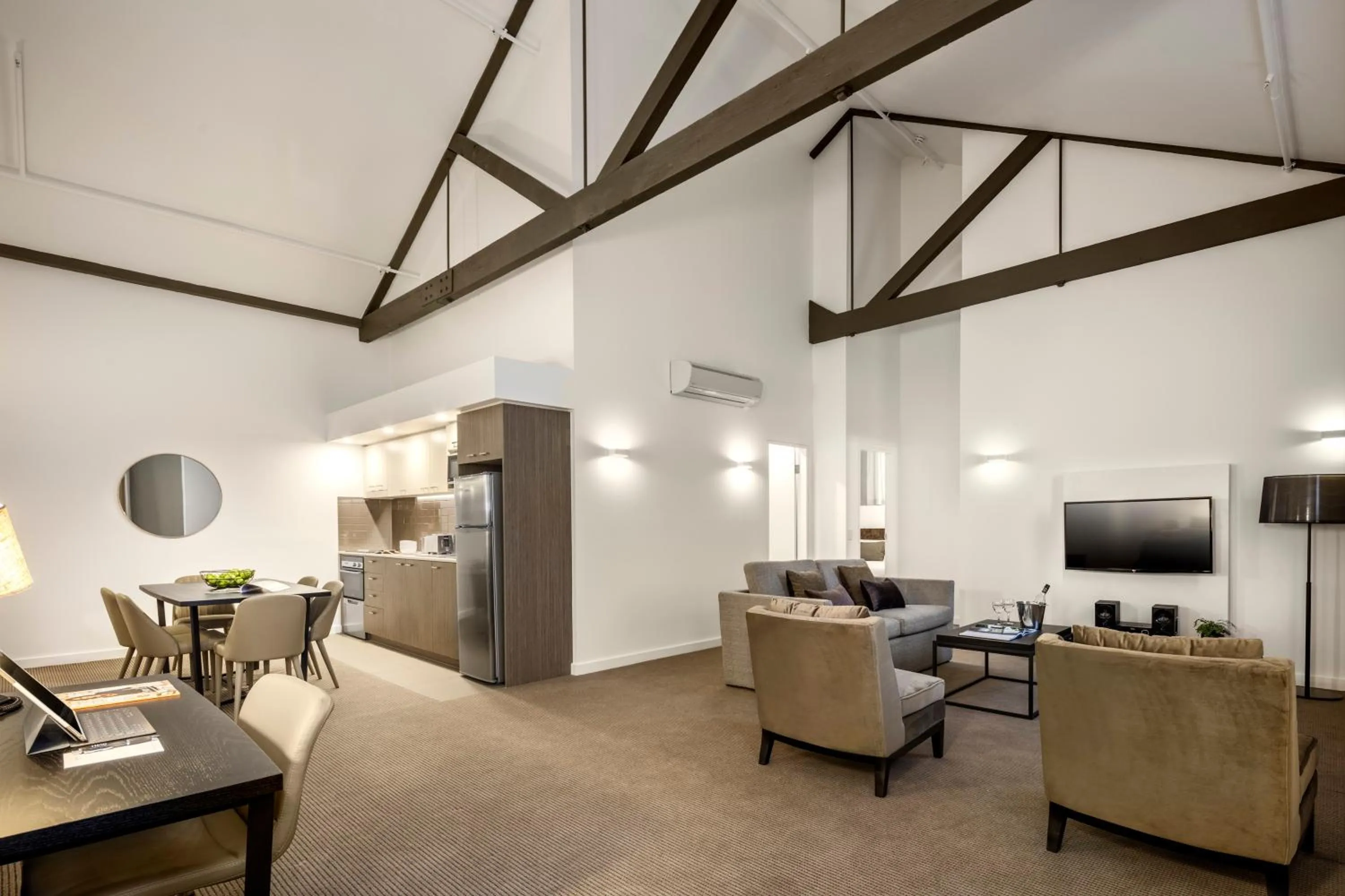 Living room in Quest Newcastle West