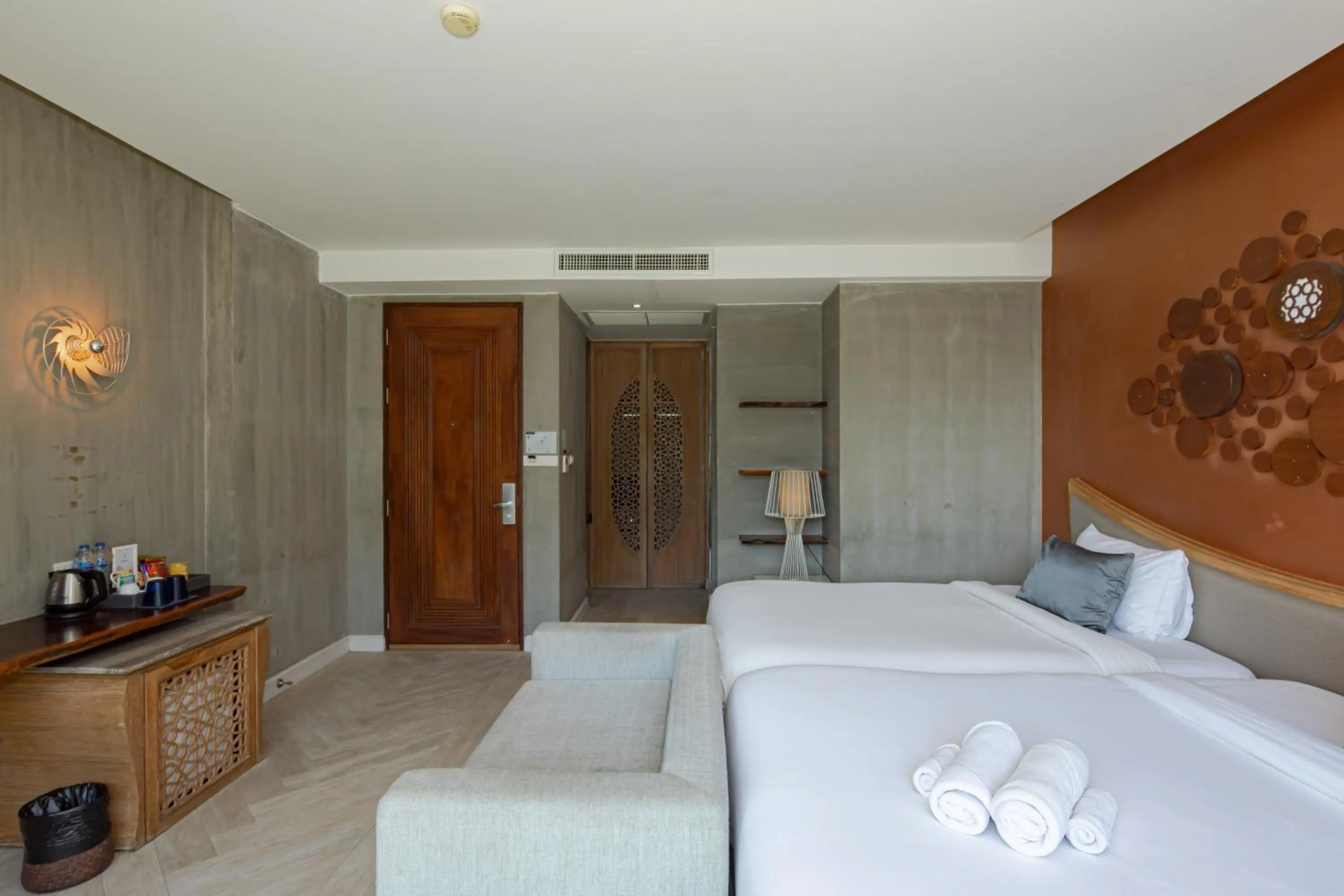 Bed in The Tarna Resort, Koh Tao