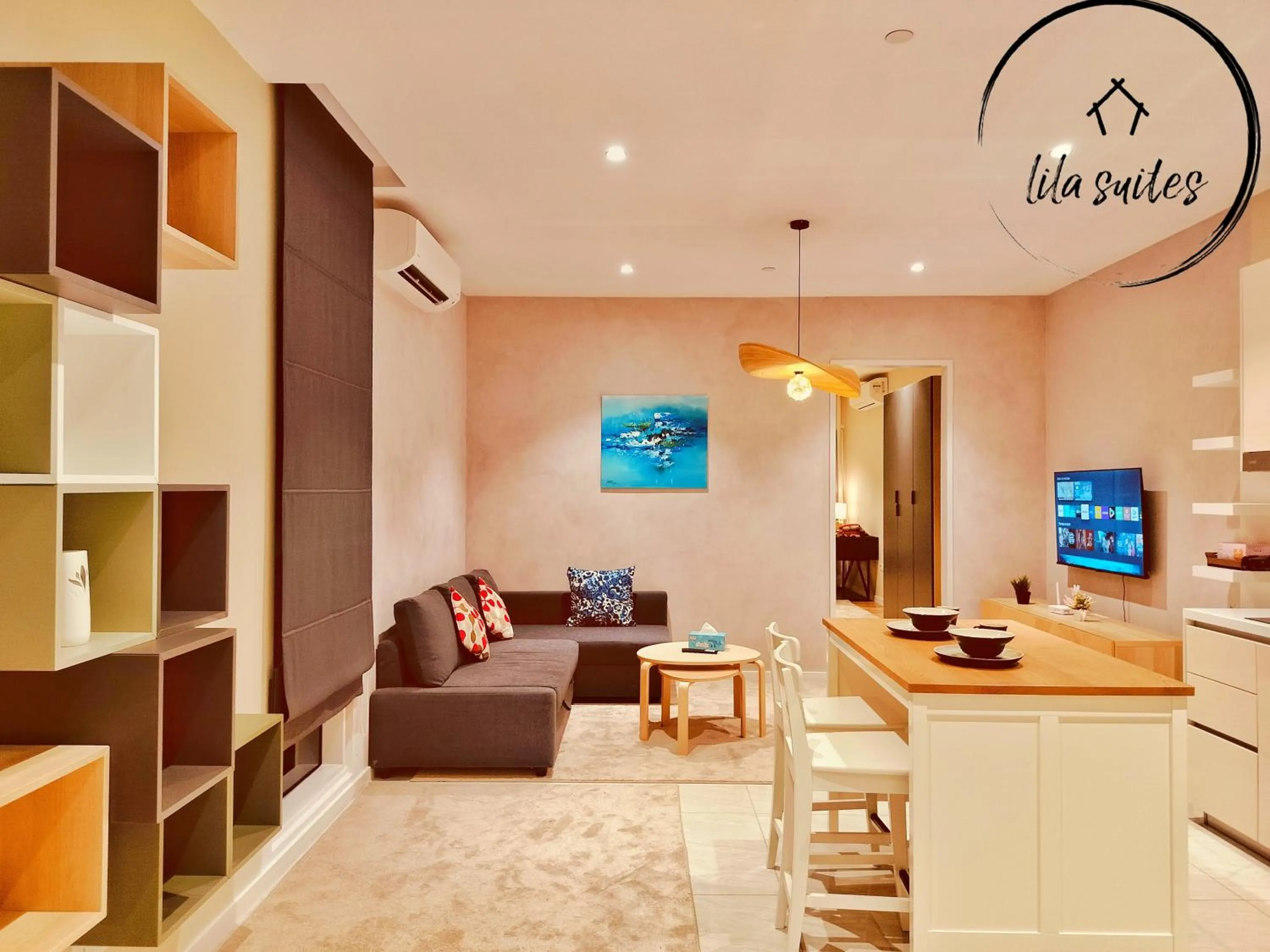 TV and multimedia in Lila Suites Quill Residence KLCC