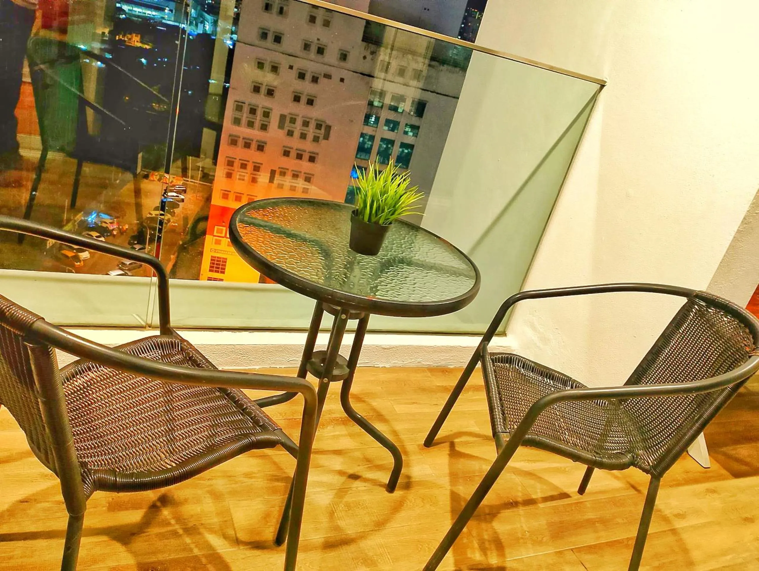 Balcony/Terrace in Lila Suites Quill Residence KLCC