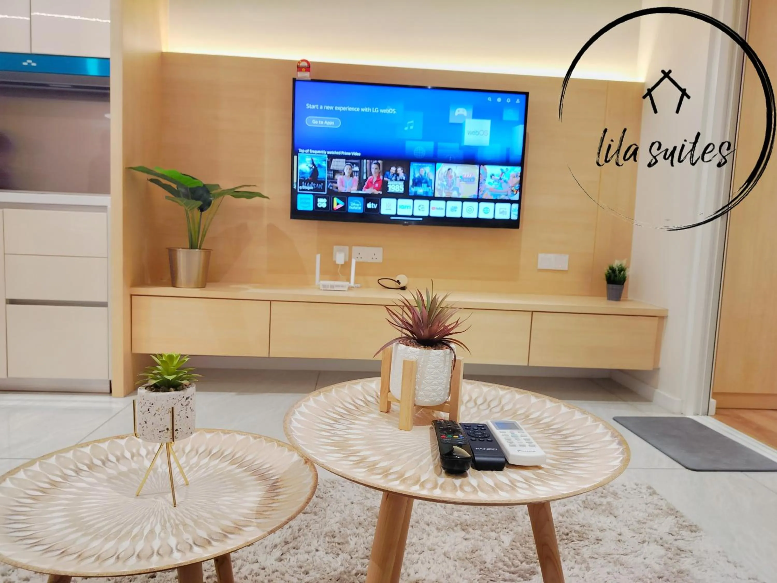 TV and multimedia in Lila Suites Quill Residence KLCC