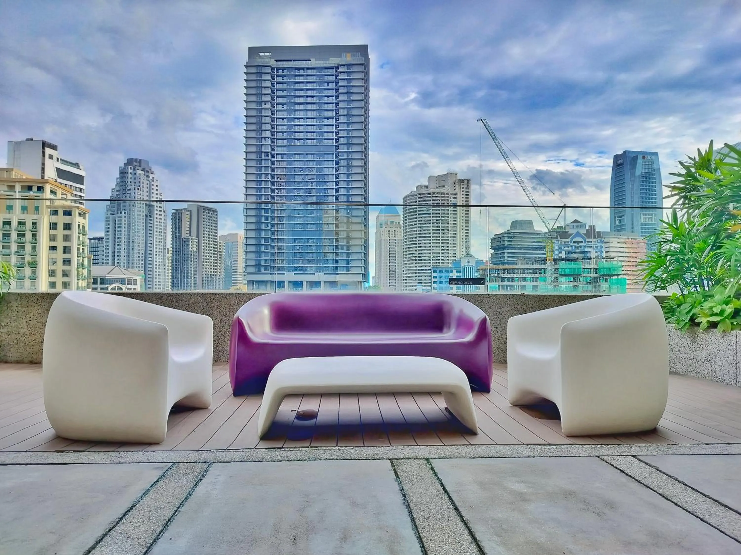 Seating area in Lila Suites Quill Residence KLCC