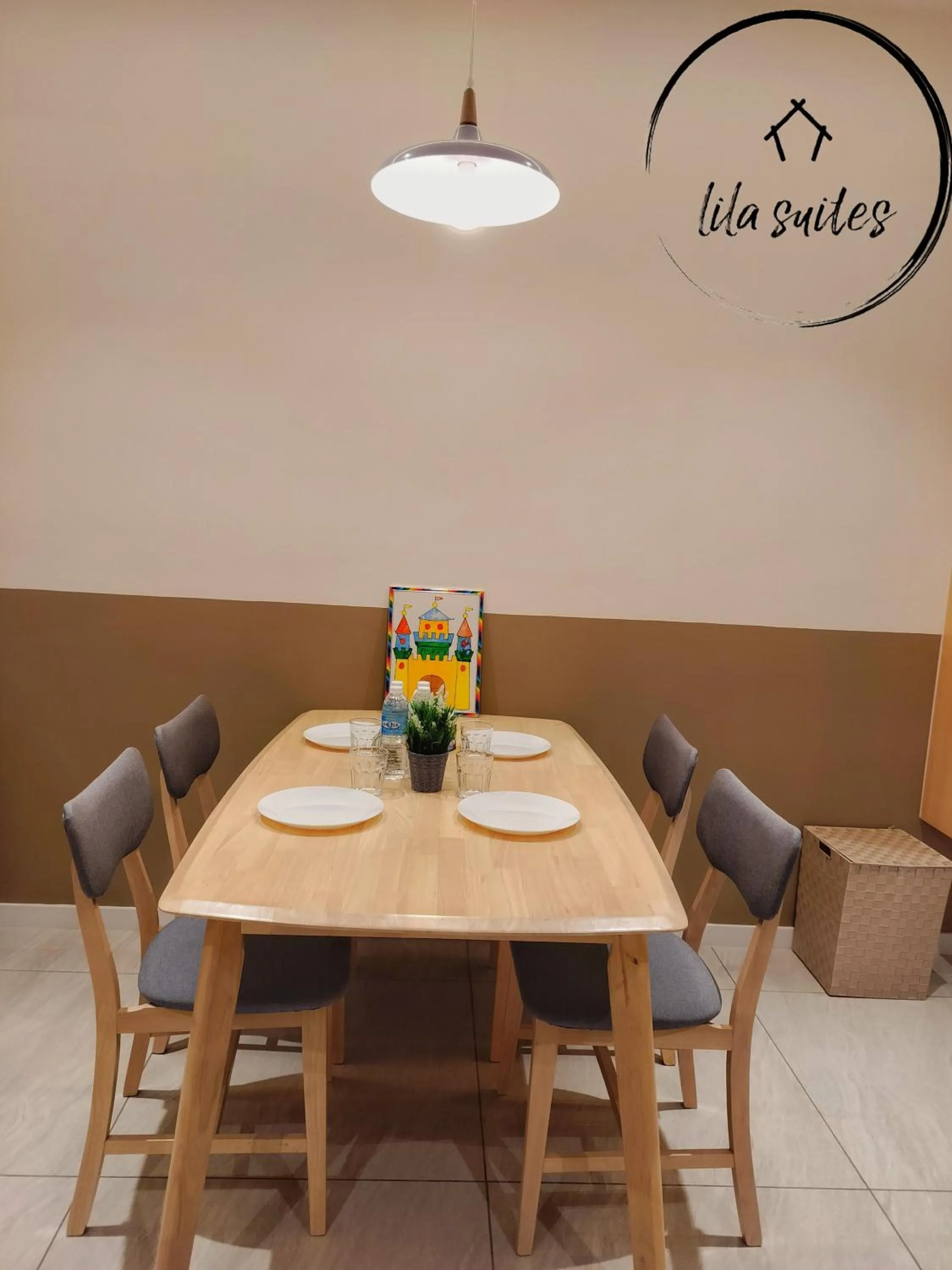 Dining area in Lila Suites Quill Residence KLCC