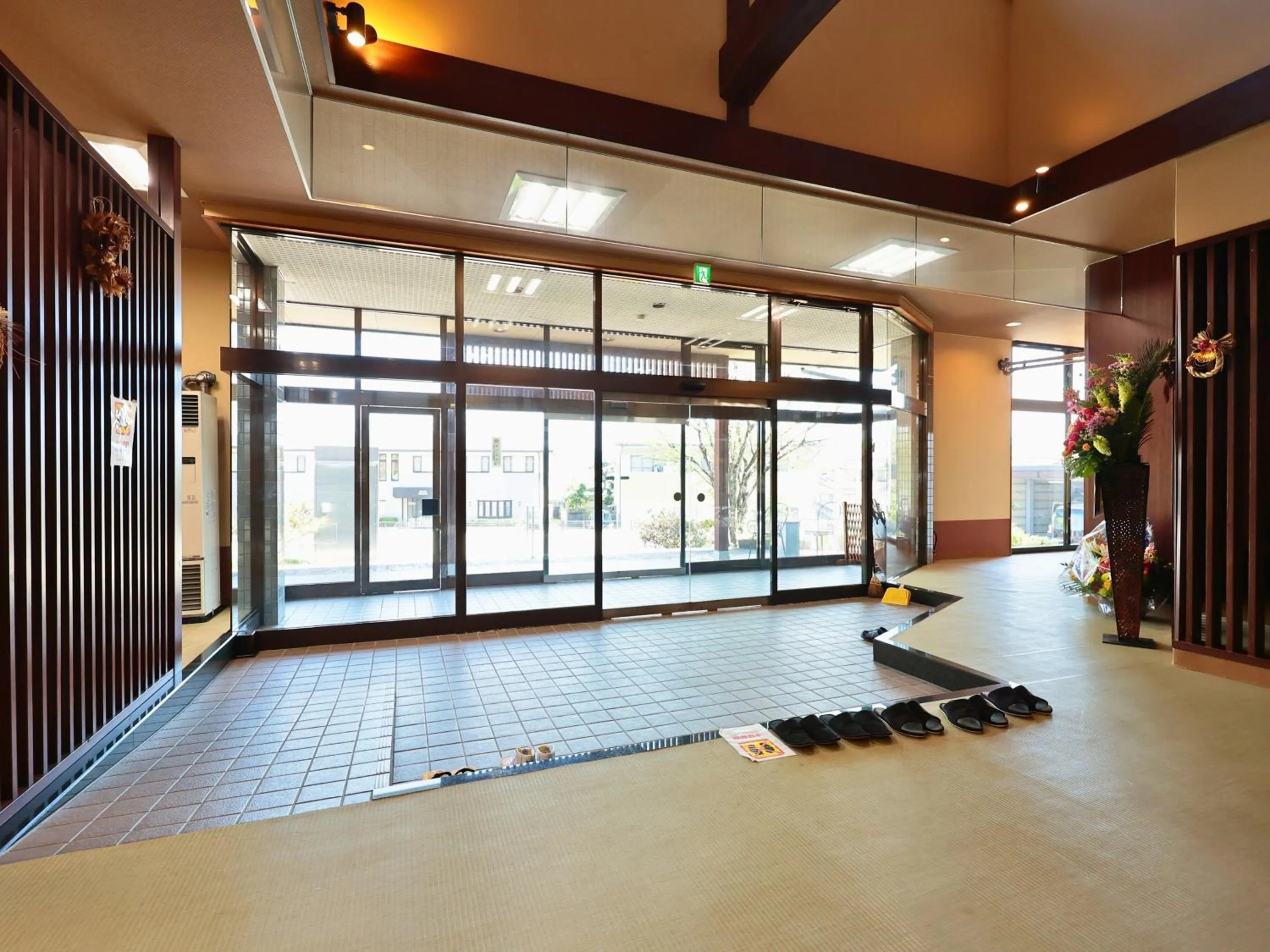 Lobby or reception in Oyado Hachibei