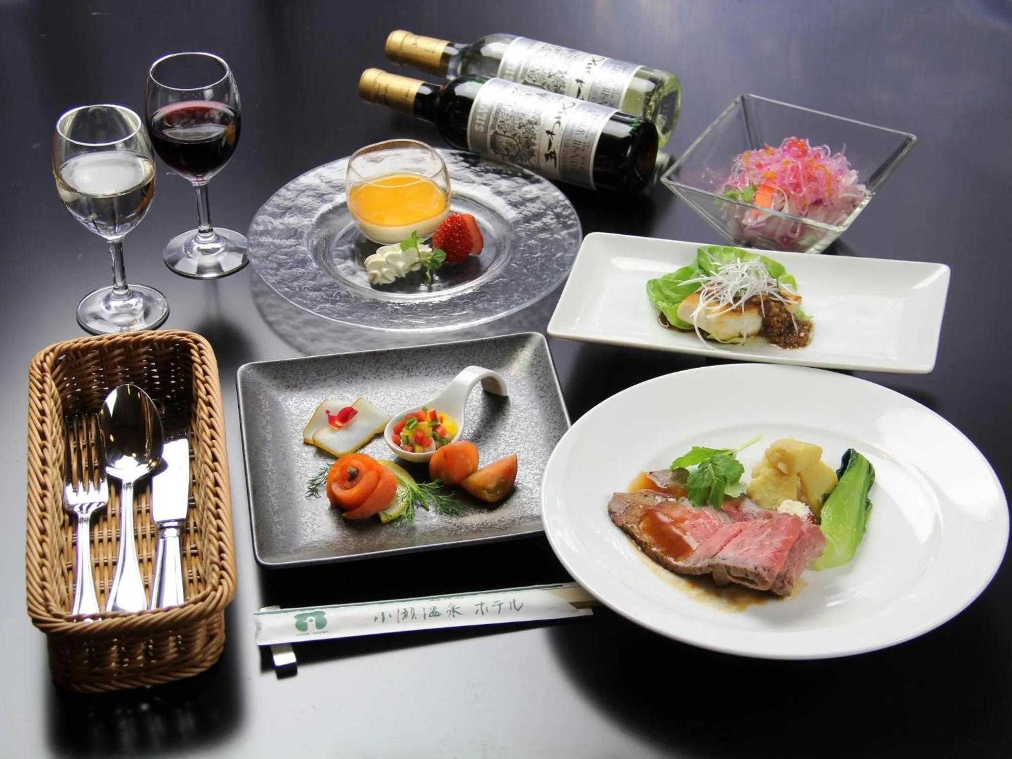 Dinner in Kose Onsen