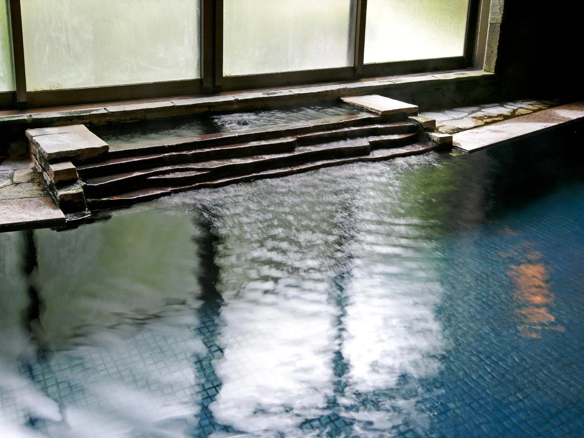 Hot Spring Bath in Kose Onsen