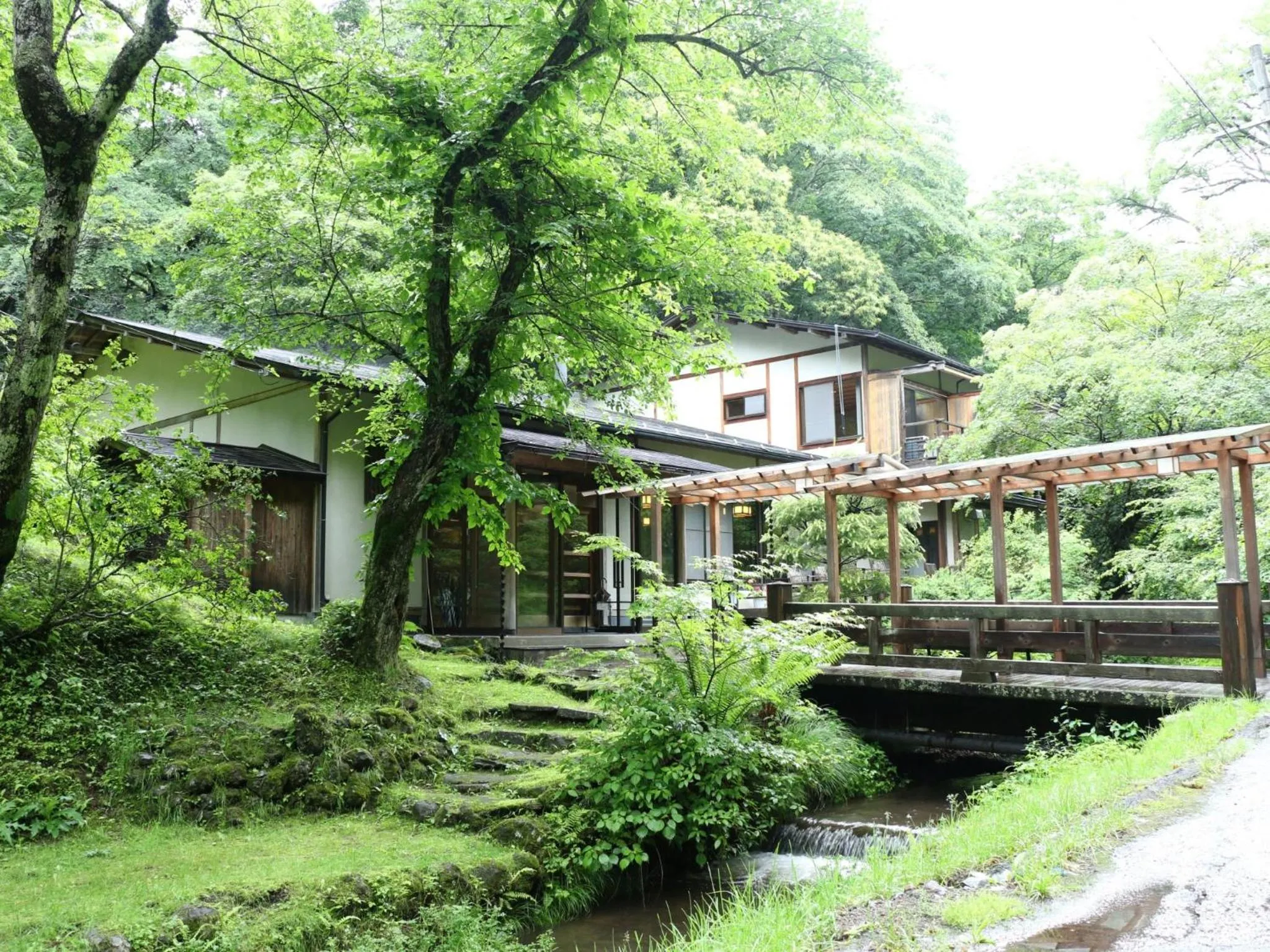 Facade/entrance in Kose Onsen