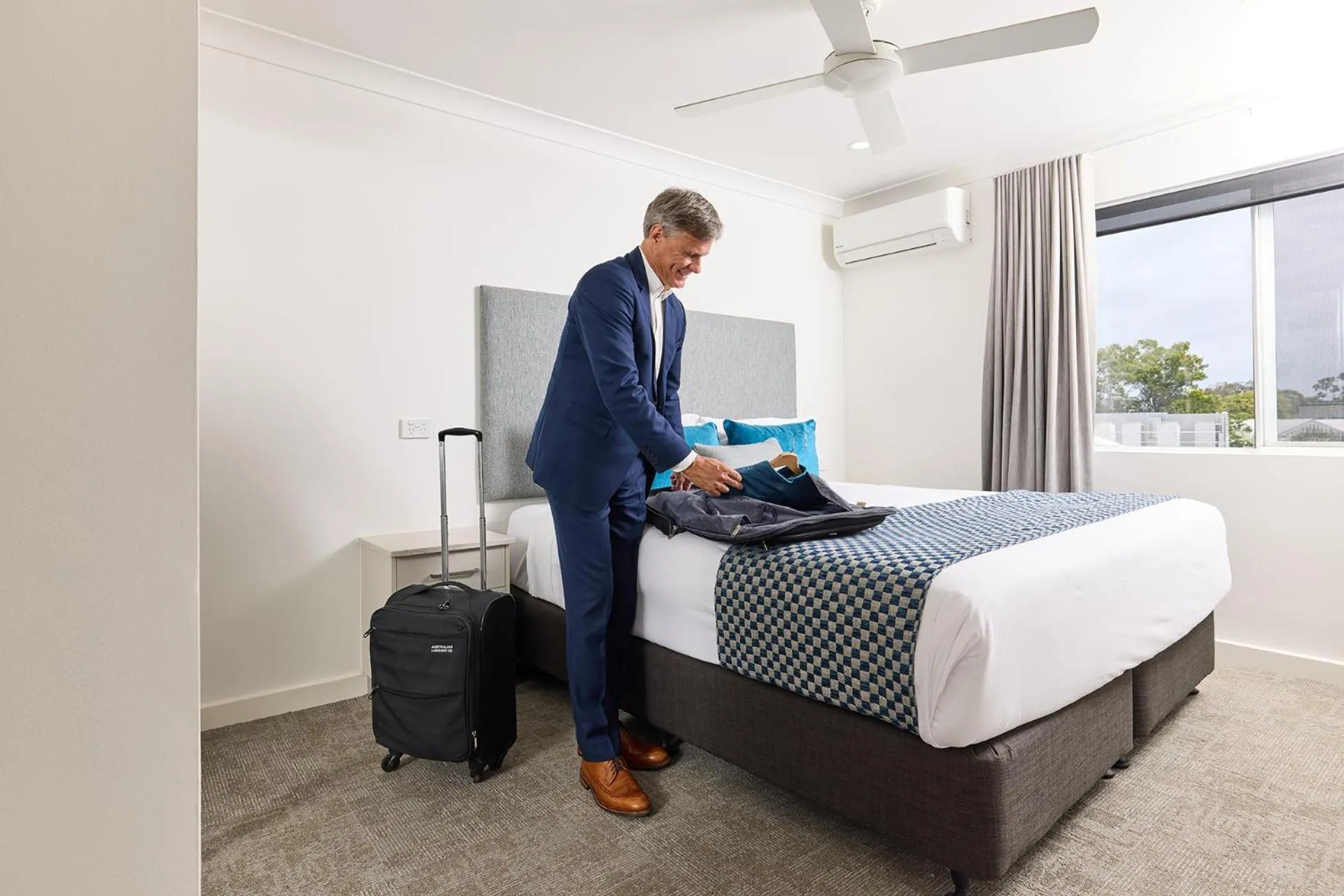 Bedroom, Bed in Southport Motel & Apartments