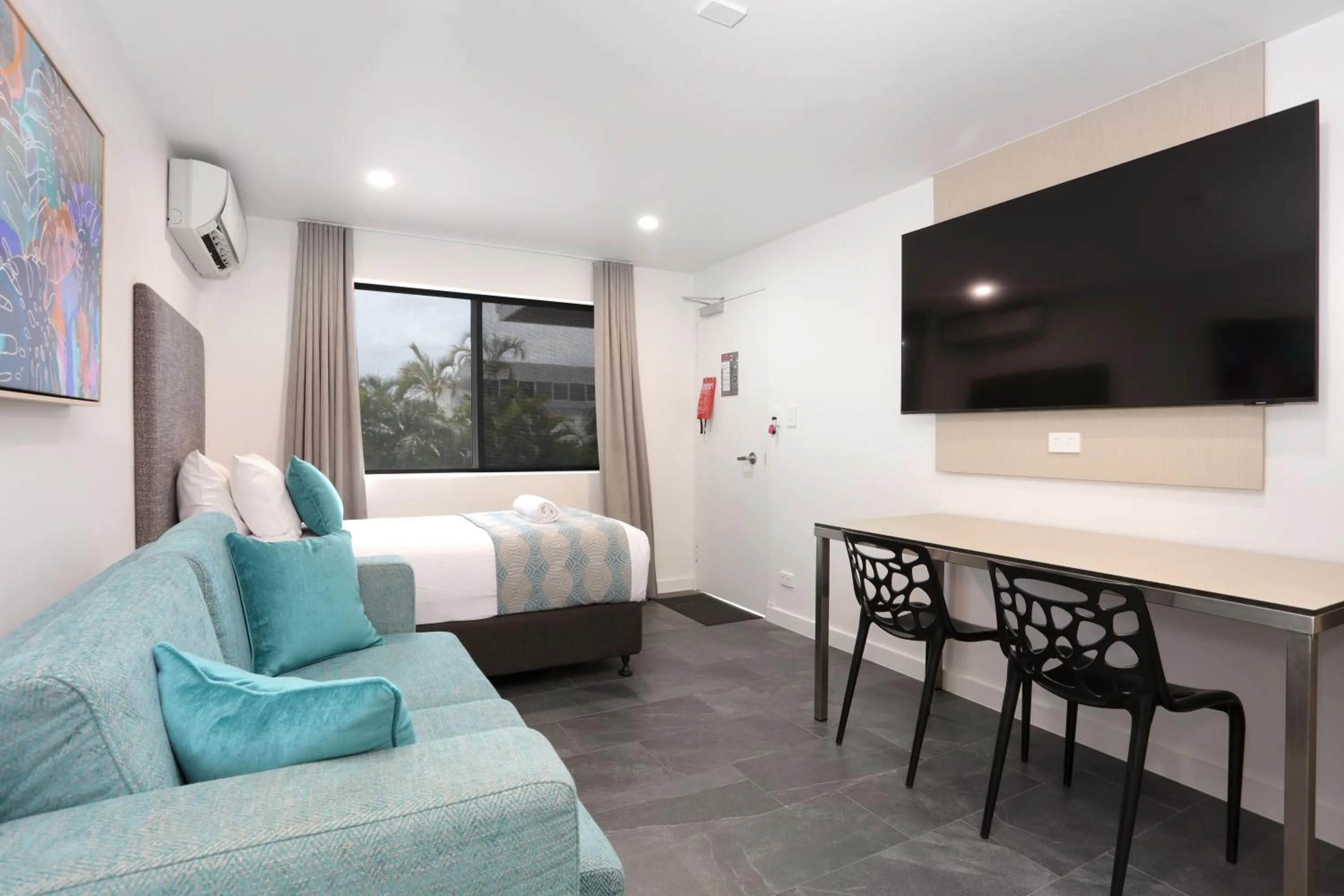 Bed in Southport Motel & Apartments