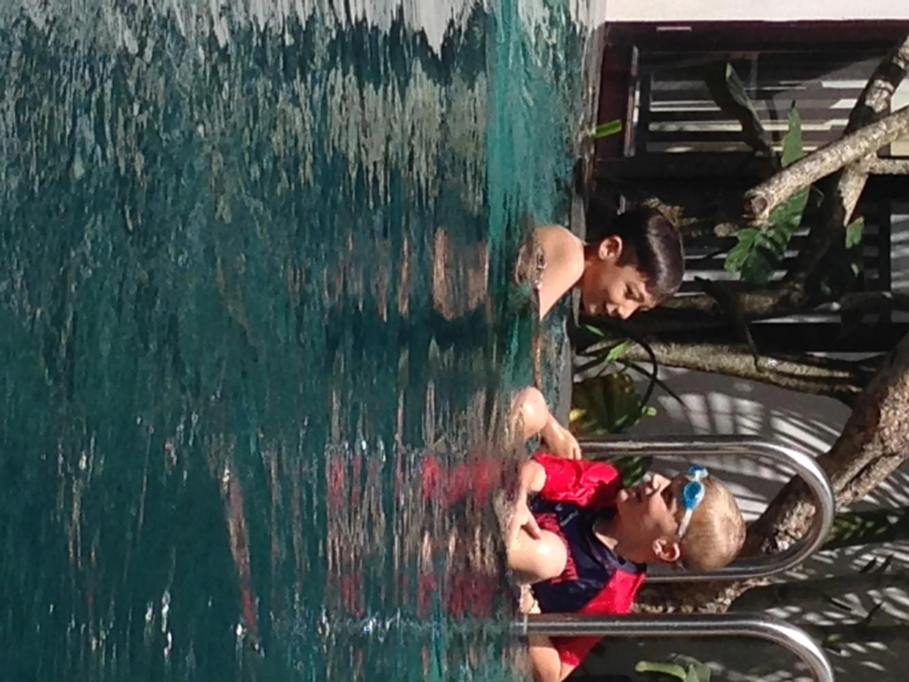 People in Bali Sunset Villa